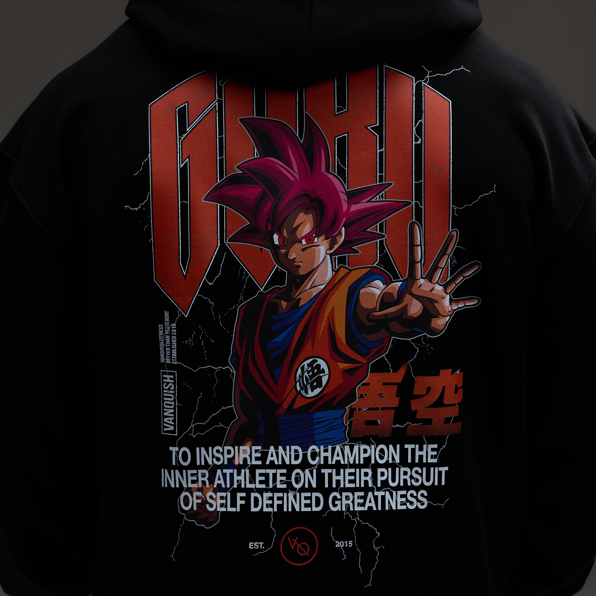 Vanquish DBS Goku Black Hoodie