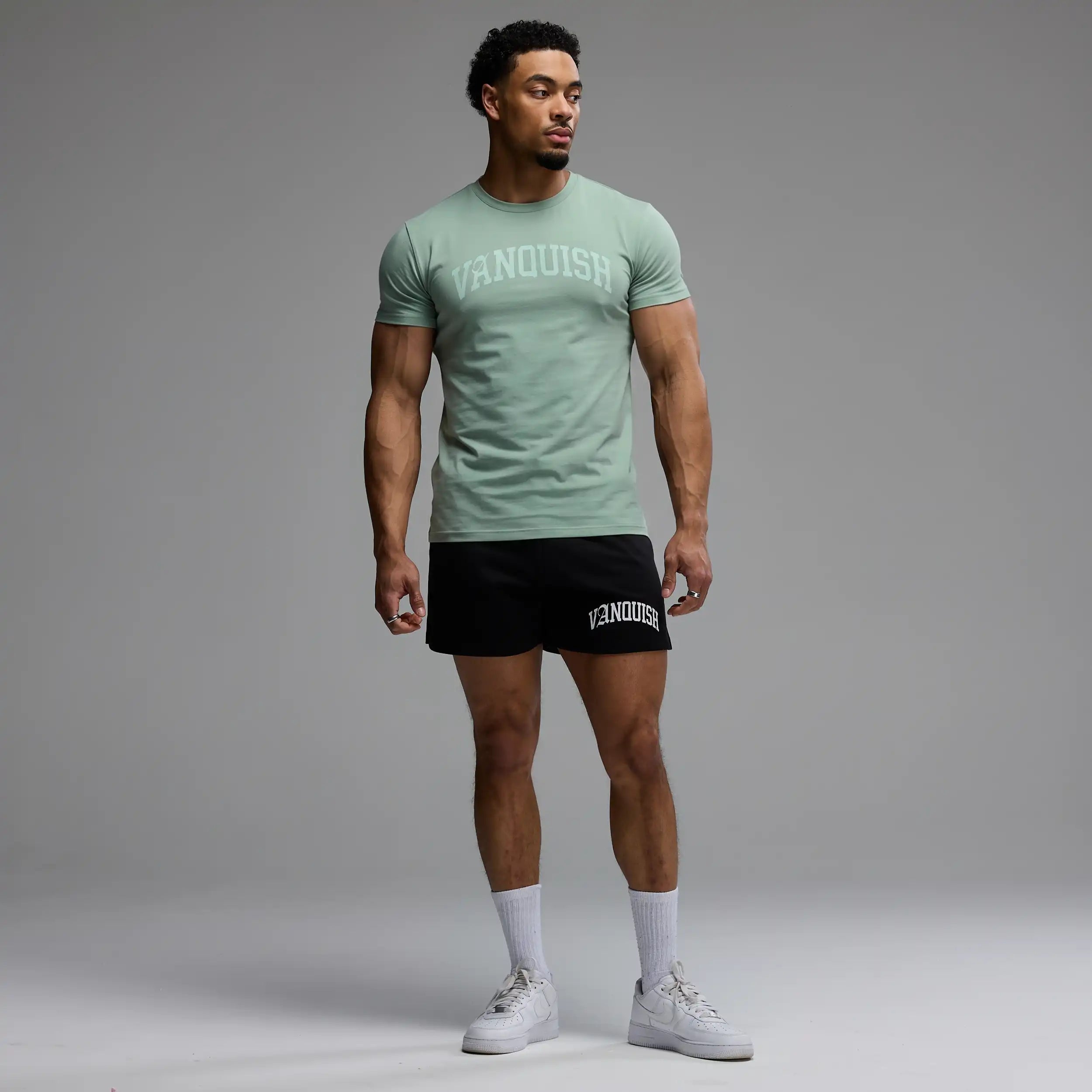 EVOLVE ARCH PASTEL MINT SLIM FIT T SHIRT