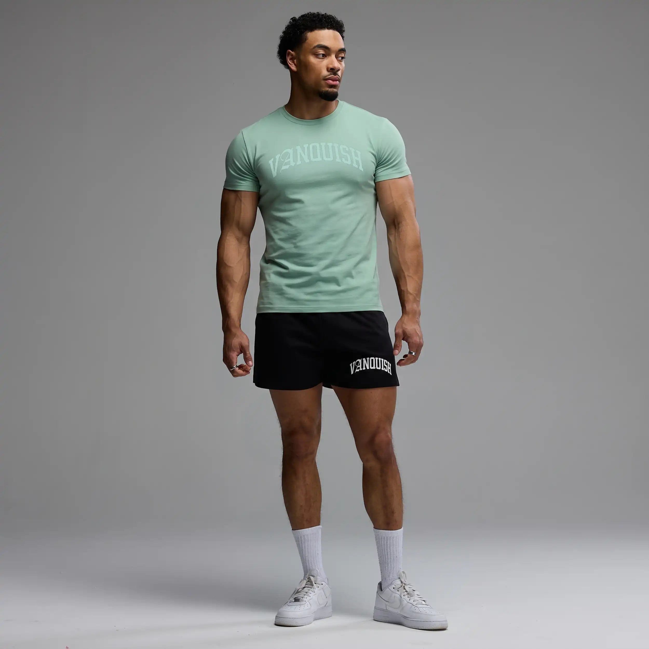 EVOLVE ARCH PASTEL MINT SLIM FIT T SHIRT