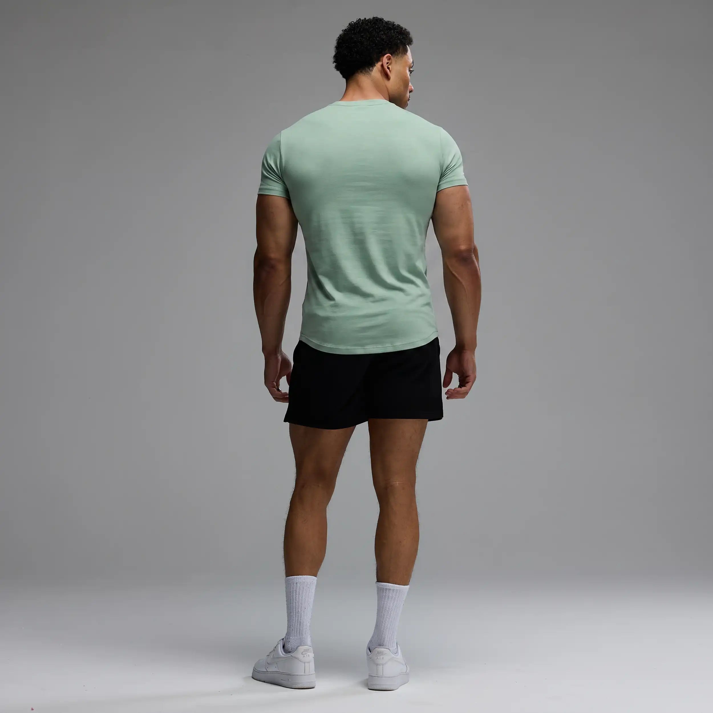 EVOLVE ARCH PASTEL MINT SLIM FIT T SHIRT