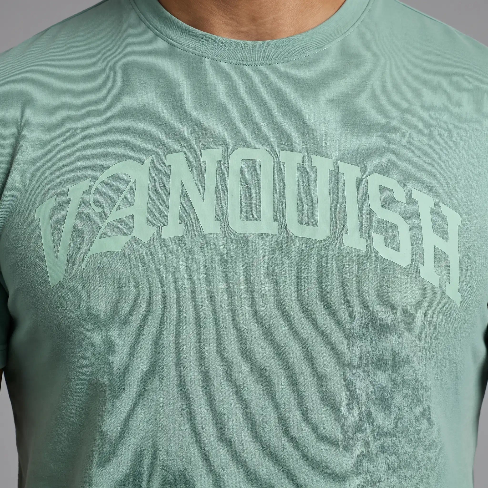 EVOLVE ARCH PASTEL MINT SLIM FIT T SHIRT