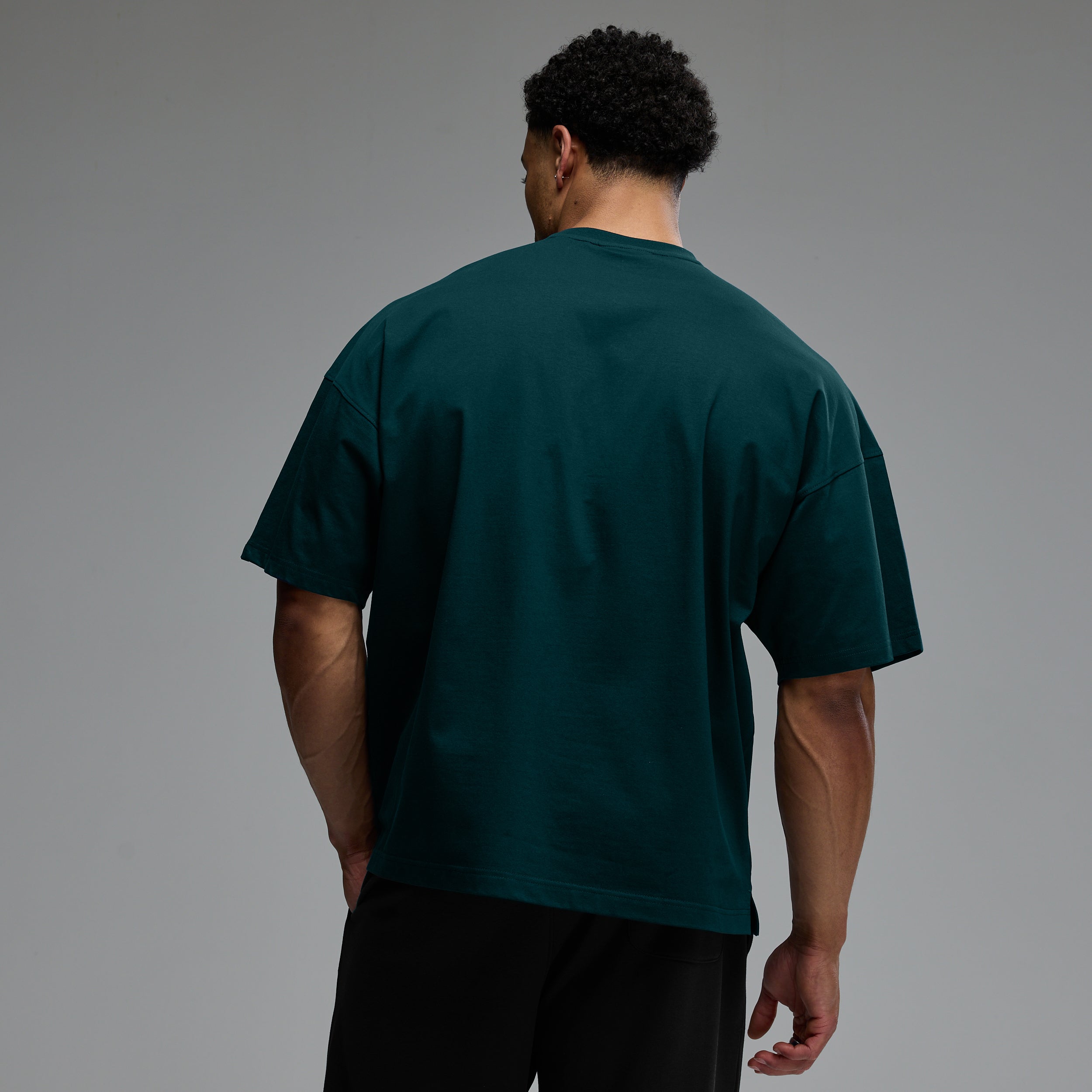 VANQUISH ESSENTIAL TEAL OVERSIZED TSHIRT