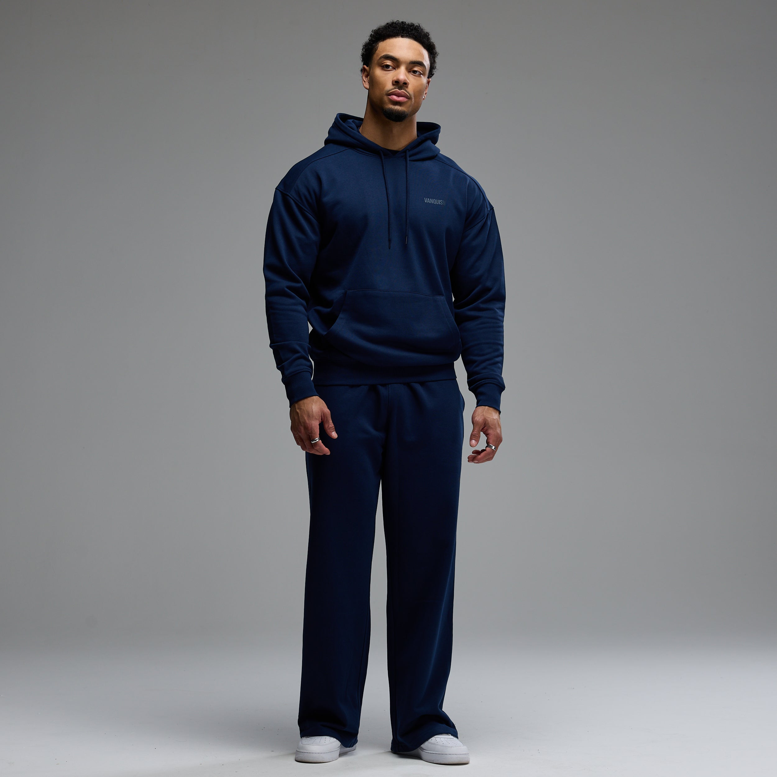 Vanquish Essential V2 Navy Straight Leg Sweatpants