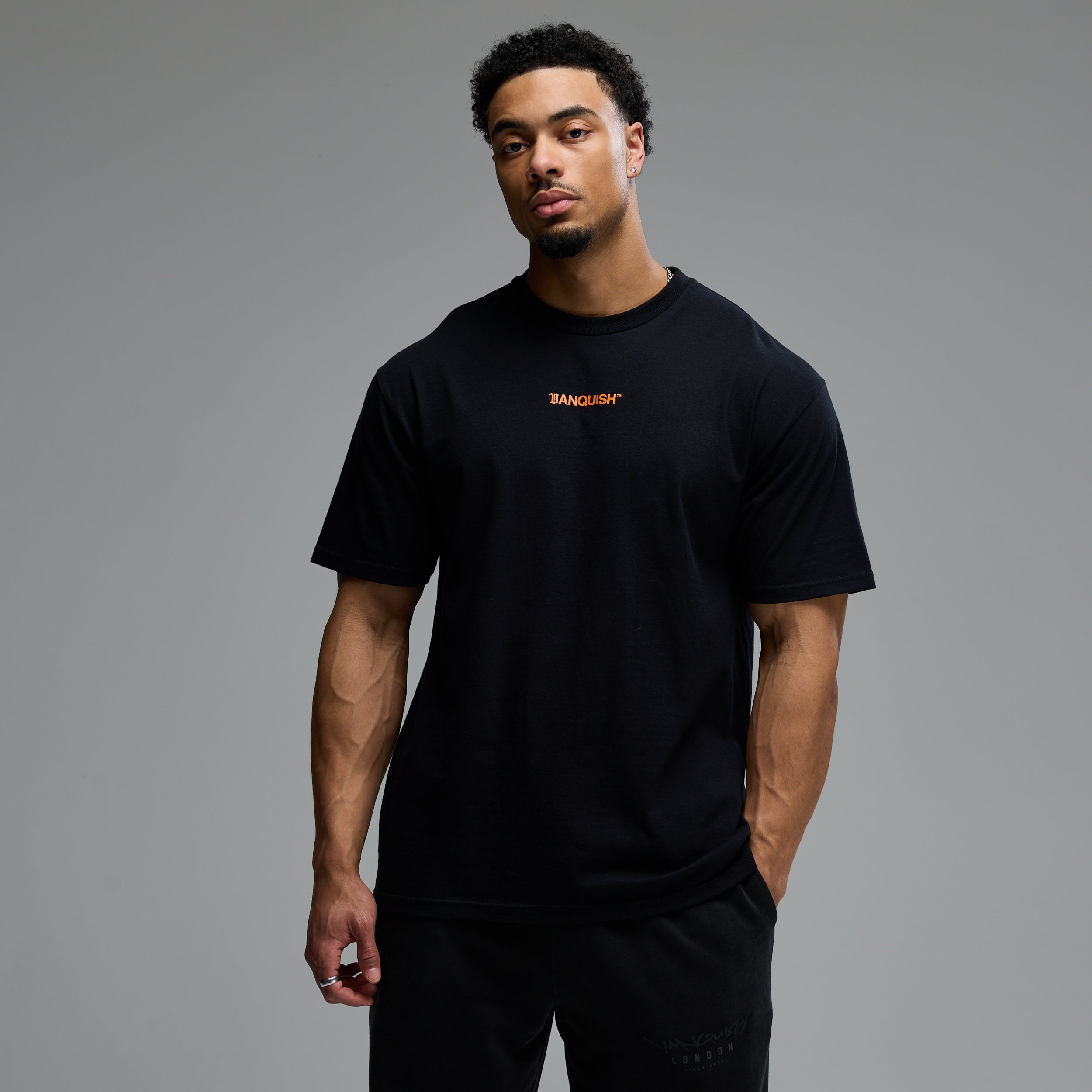 REVOLVE BREAKOUT BLACK OVERSIZED BOXY T SHIRT