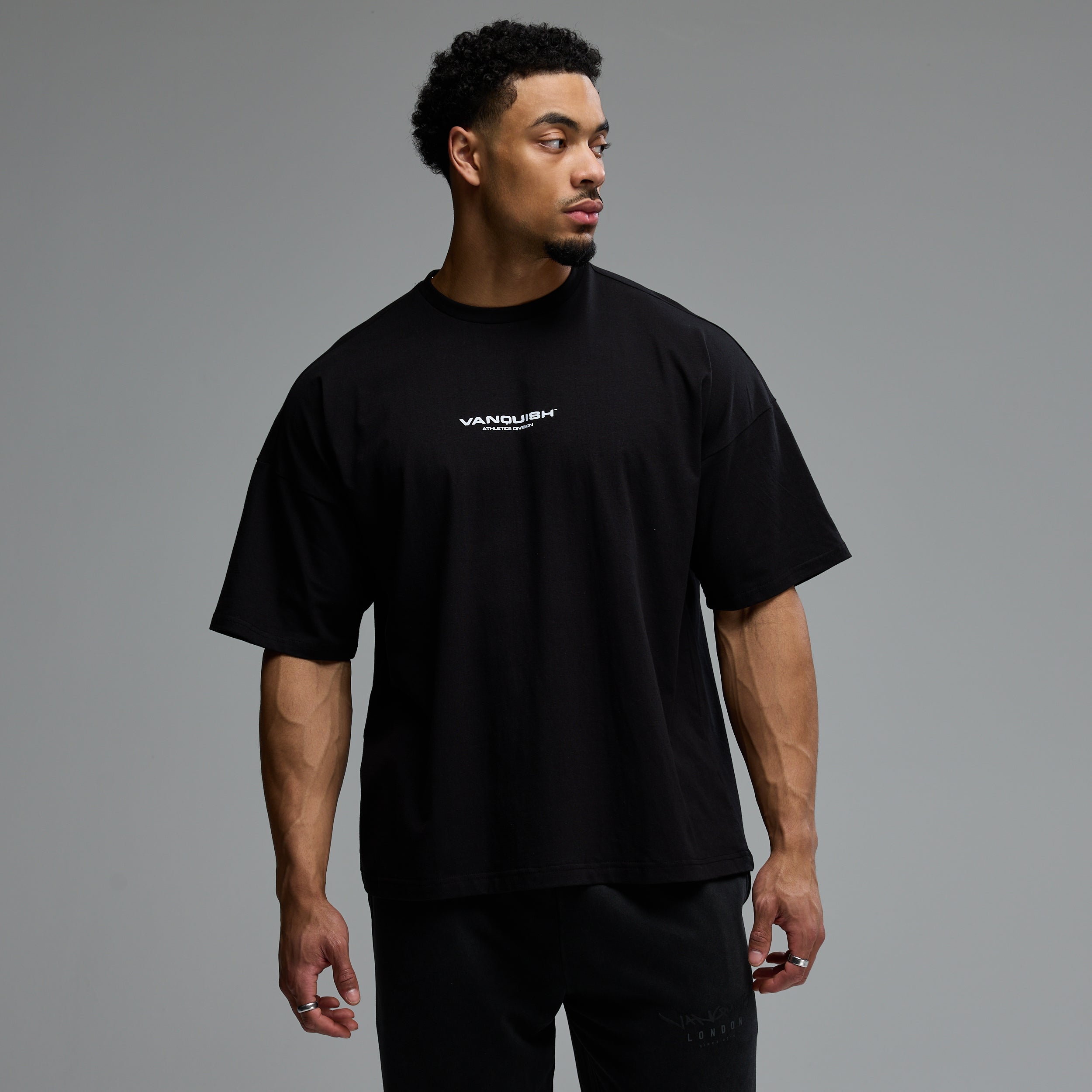 REVOLVE HEAT MAP BLACK OVERSIZED BOXY T SHIRT