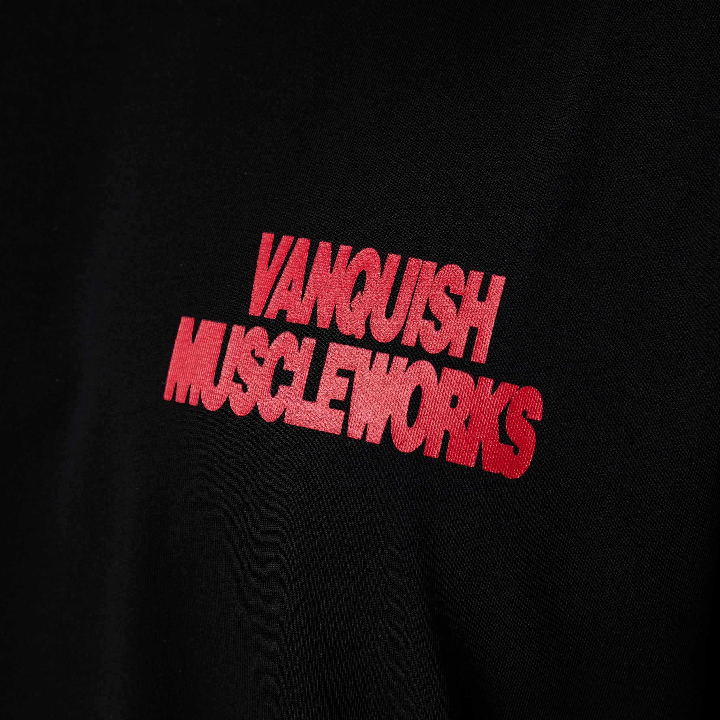 Vanquish x Muscleworks Black Oversized T-Shirt