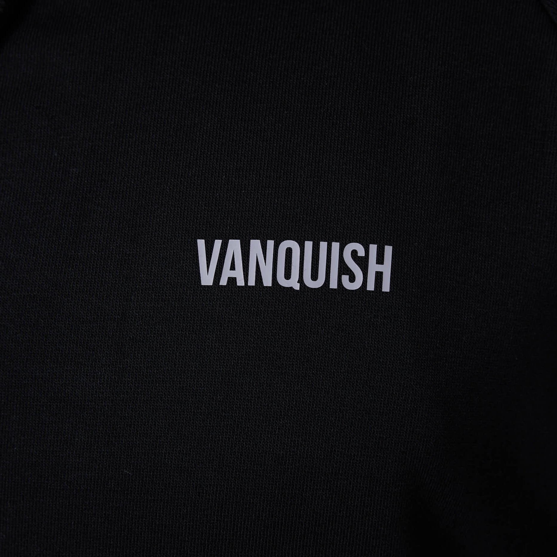 Vanquish Essential Black Oversized Boxy Hoodie