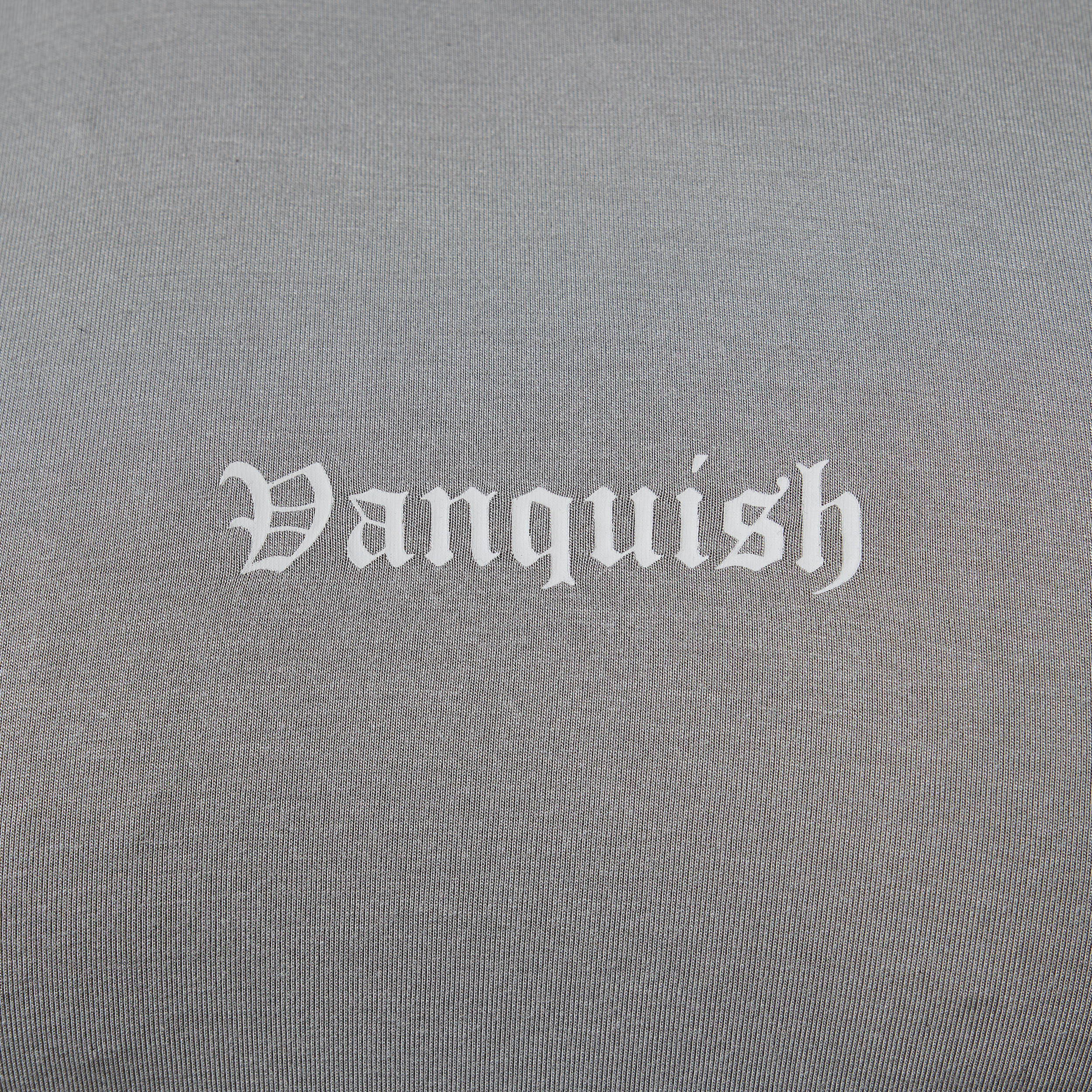 Vanquish Ultra Soft Steel Grey Long Sleeve Slim Fit T Shirt