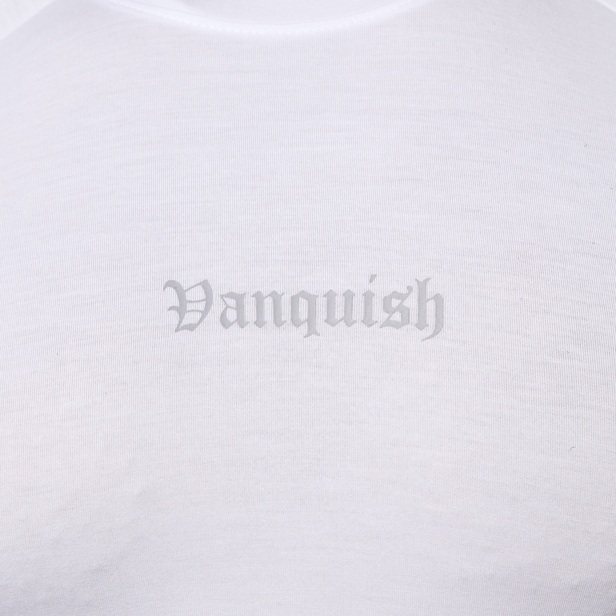 Vanquish Ultra Soft White Long Sleeve Slim Fit T Shirt
