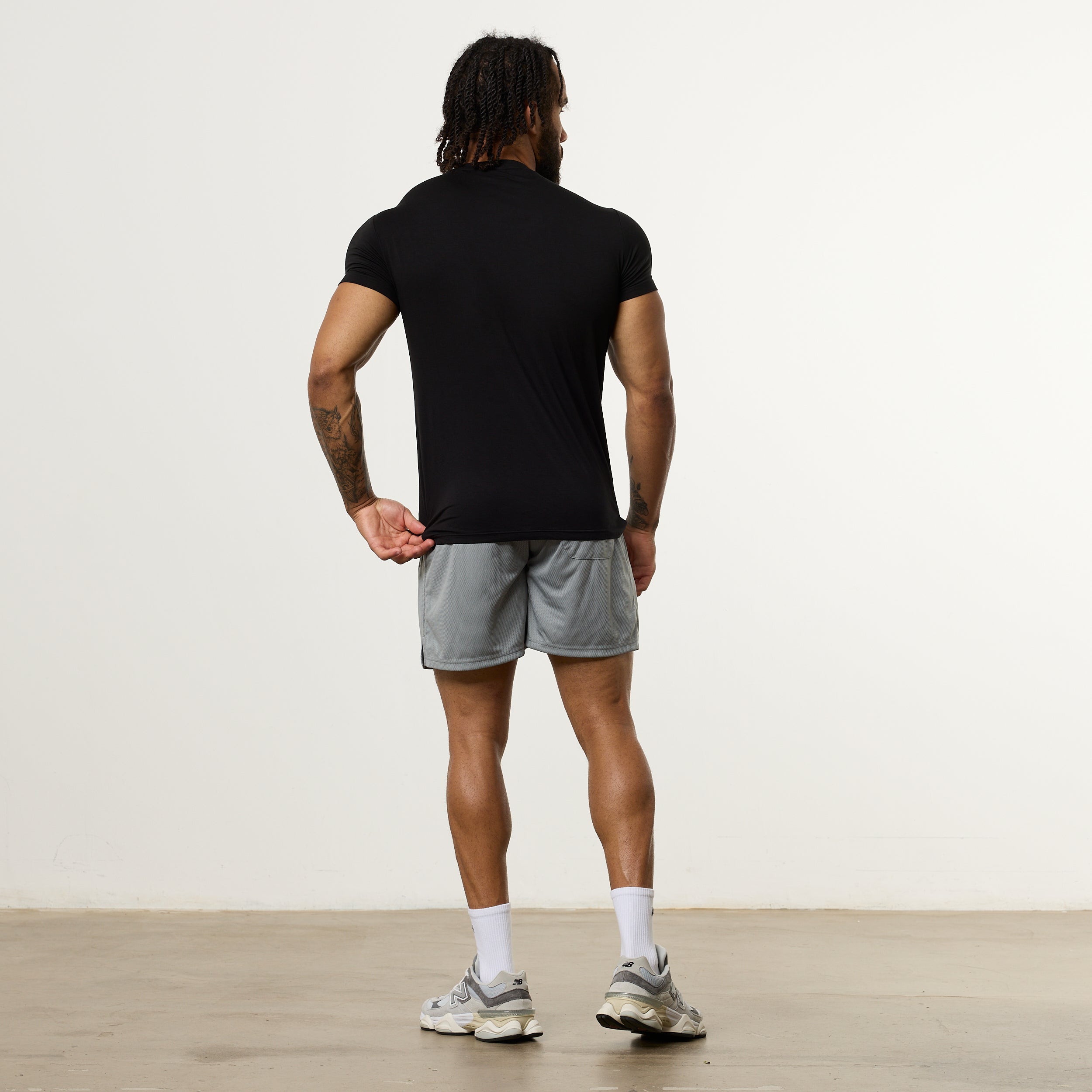 Vanquish Ultra Soft Black Slim Fit T Shirt