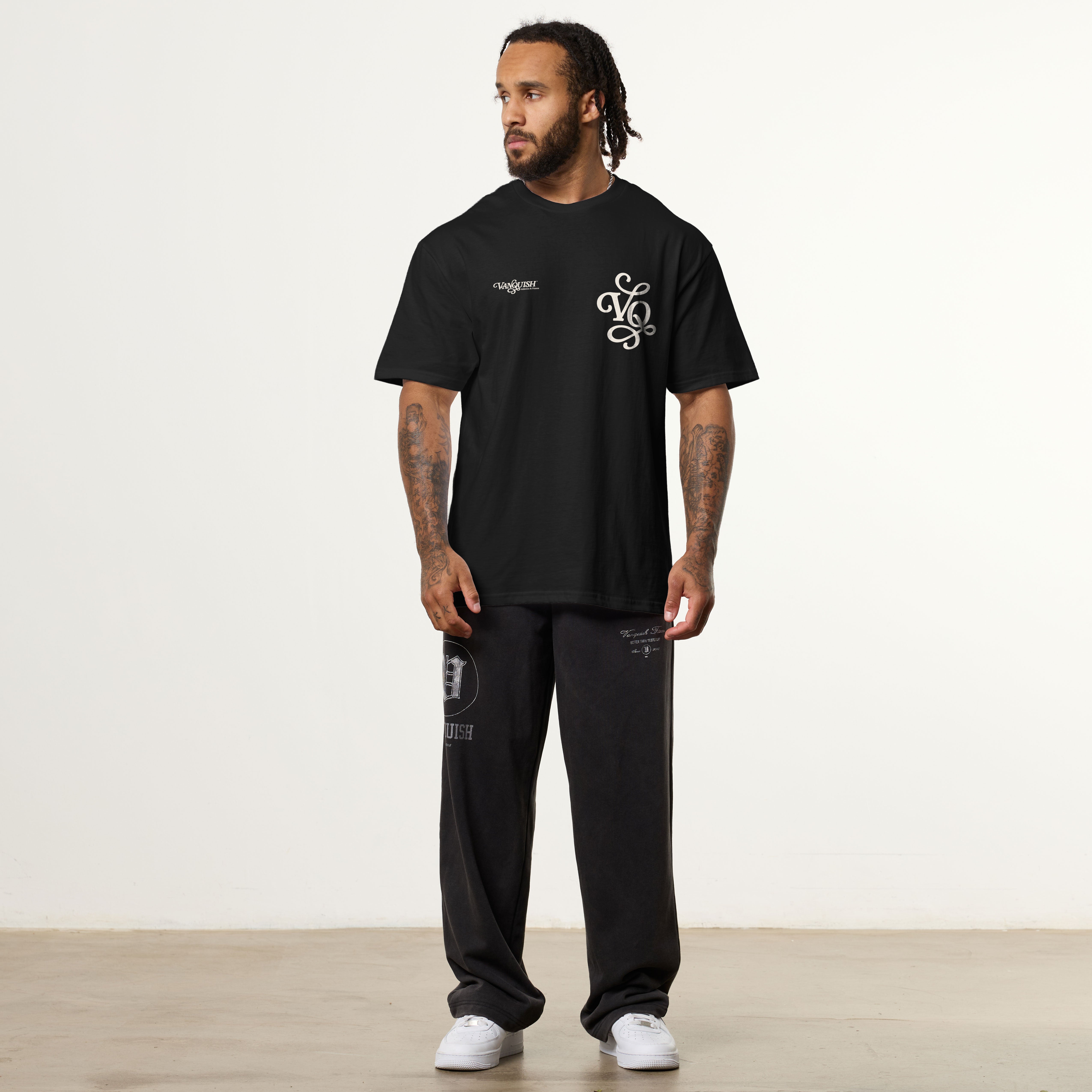 Vanquish Revolve Clubhouse Black Oversized T Shirt