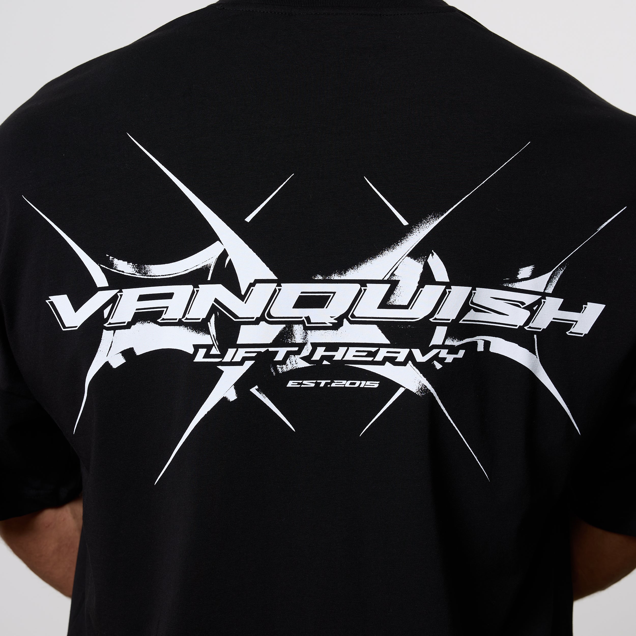 Vanquish x DT Lift Heavy Black Oversized T Shirt