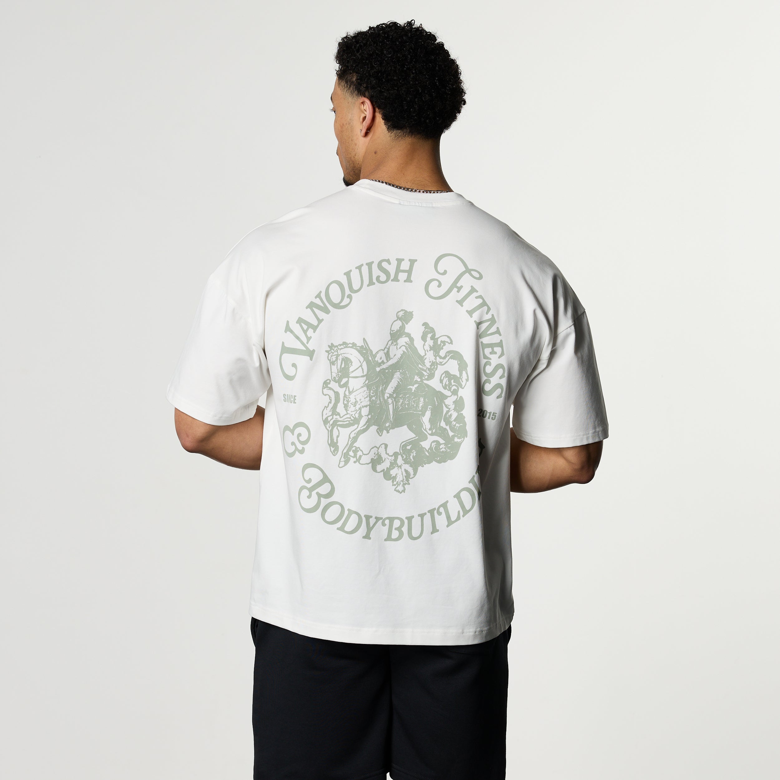 CAMELOT WHITE OVERSIZED T SHIRT