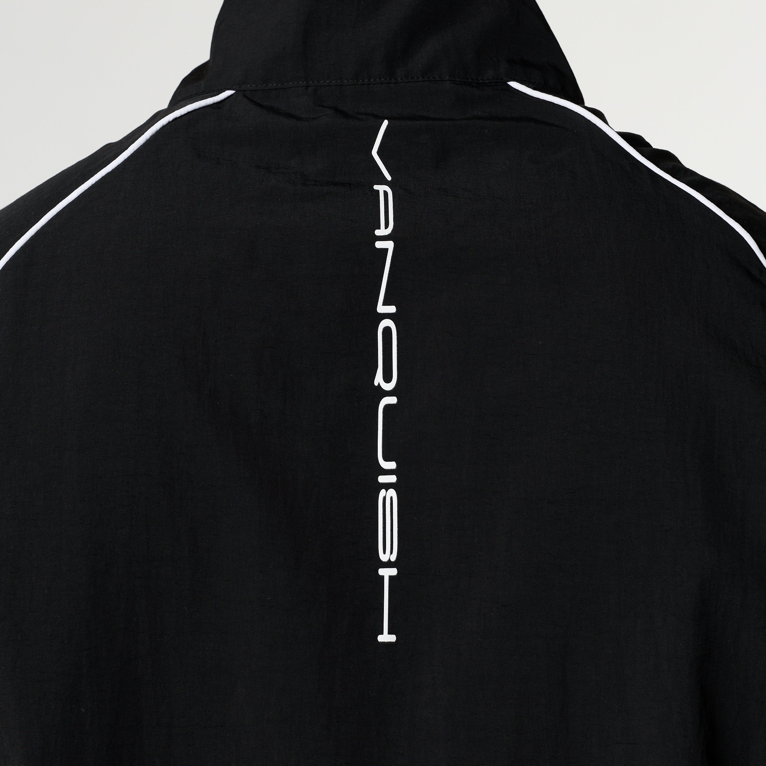 NYLON BLACK TRACK JACKET