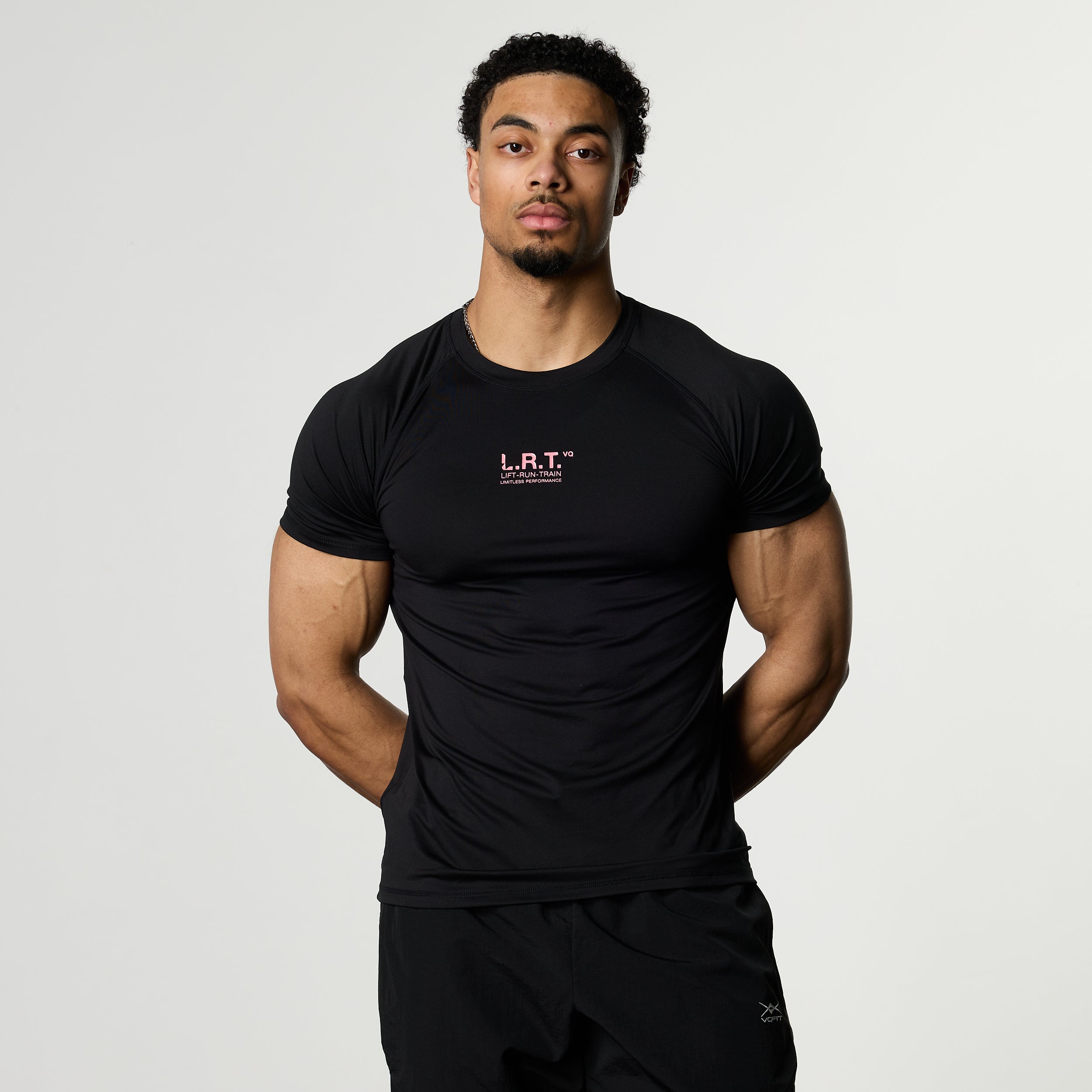 LRT DASHED SLIM FIT PERFORMANCE T SHIRT