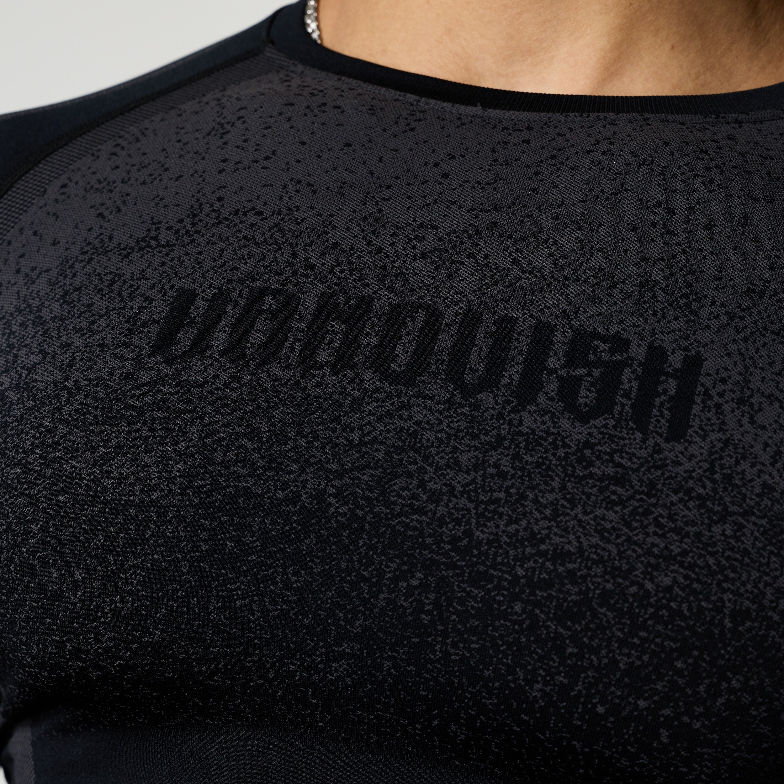 TRIBAL COMPRESSION BLACK LONG SLEEVE T SHIRT