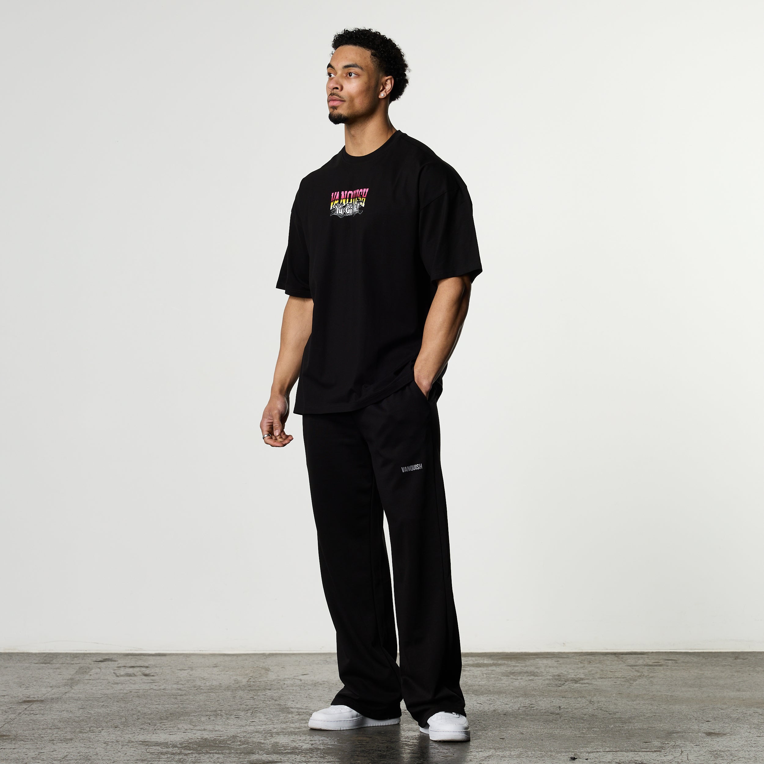 YU-GI-OH! YUGI BLACK OVERSIZED T SHIRT