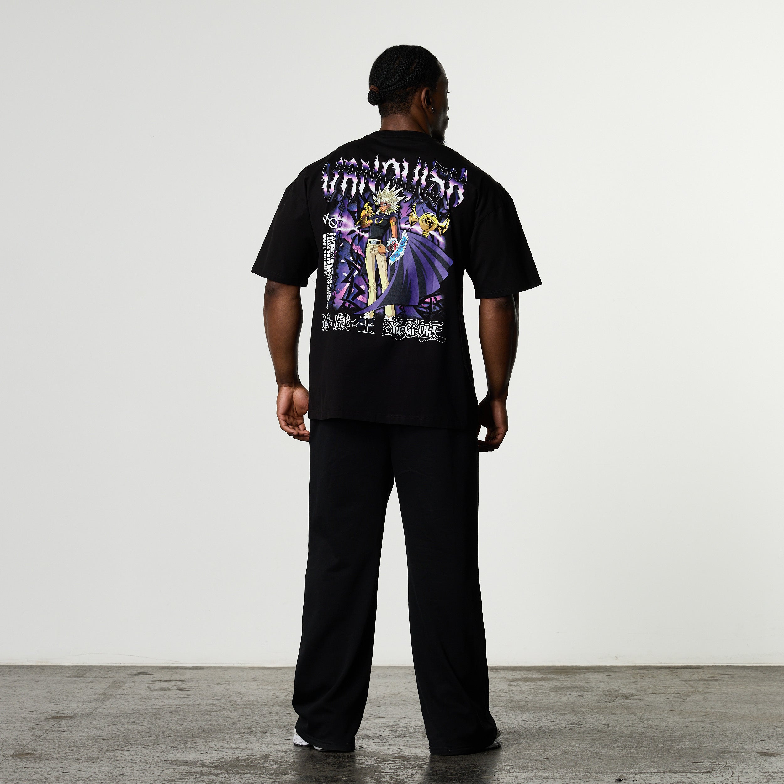 YU-GI-OH! MARIK BLACK OVERSIZED T SHIRT