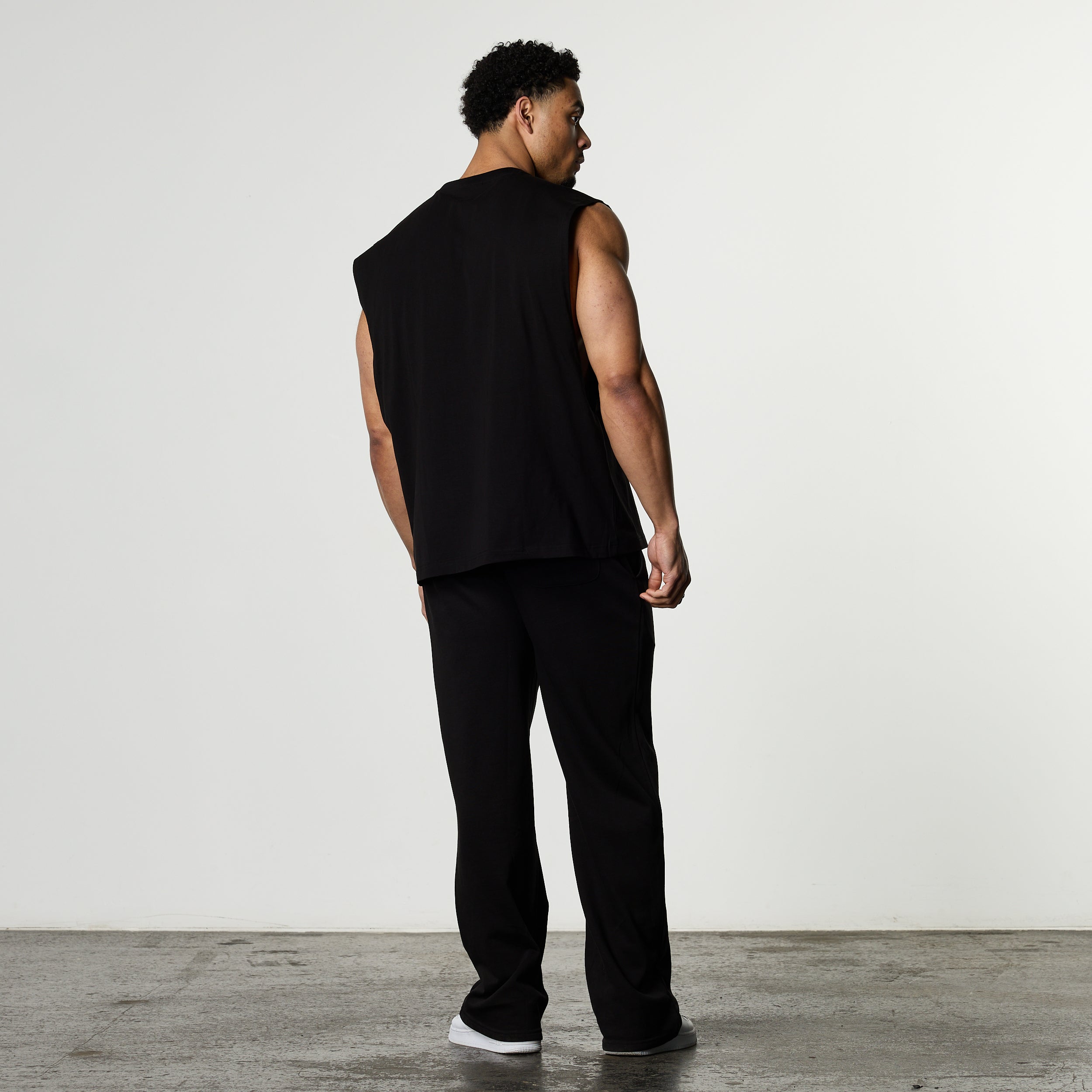 YU-GI-OH! DARK MAGICIAN BLACK BOXY SLEEVELESS T SHIRT