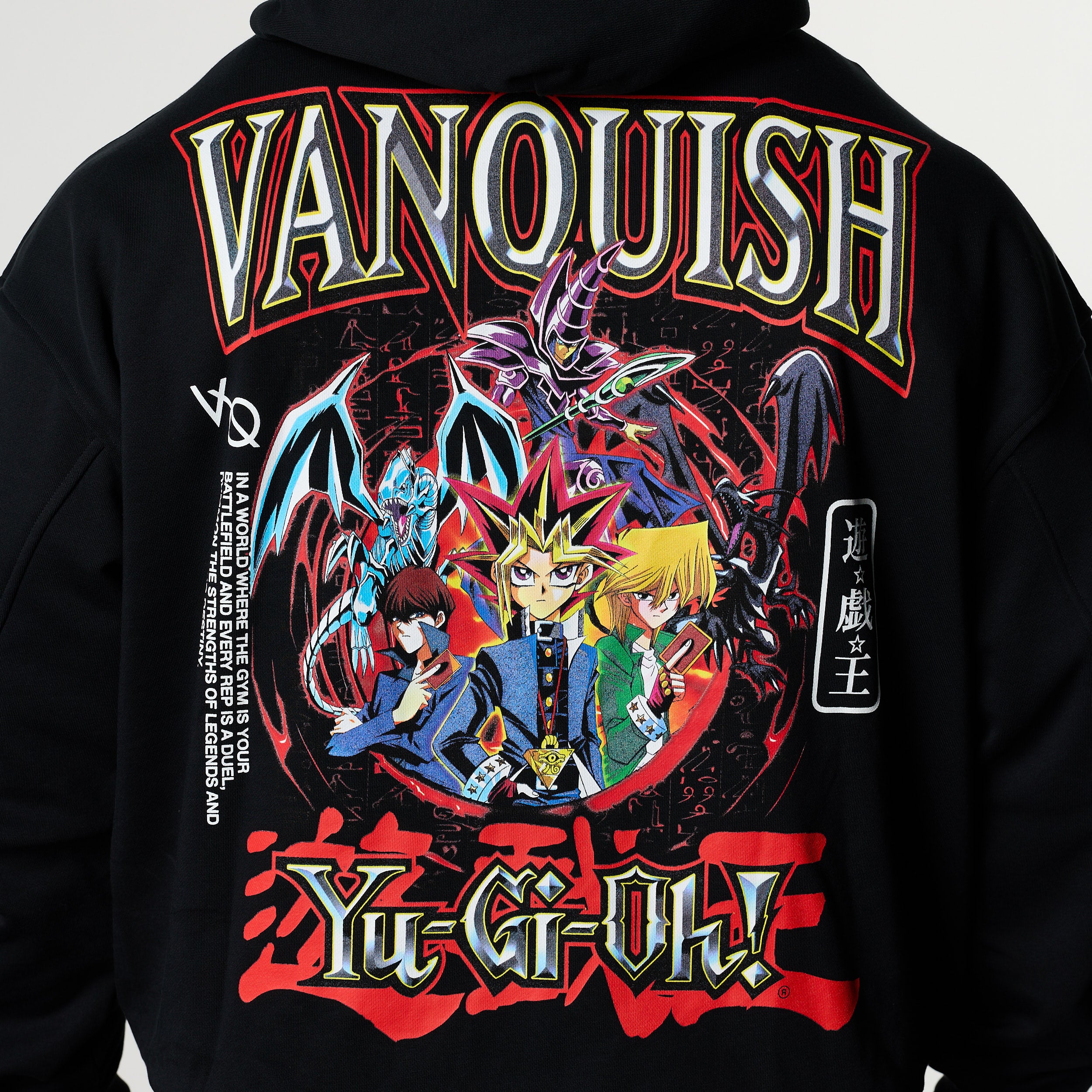 YU-GI-OH! COLLAGE OVERSIZED HOODIE