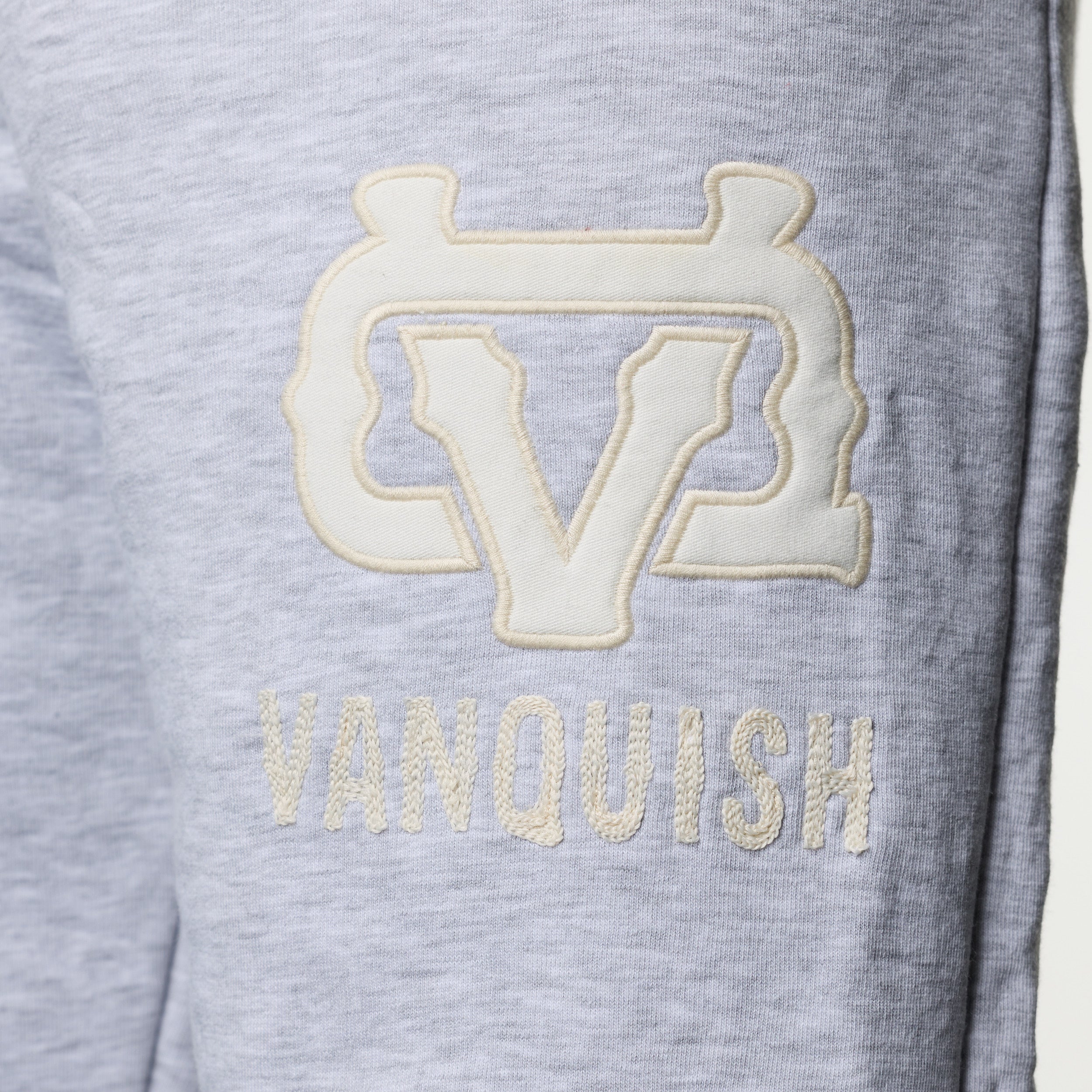 MONOGRAM GREY STRAIGHT LEG SWEATPANTS