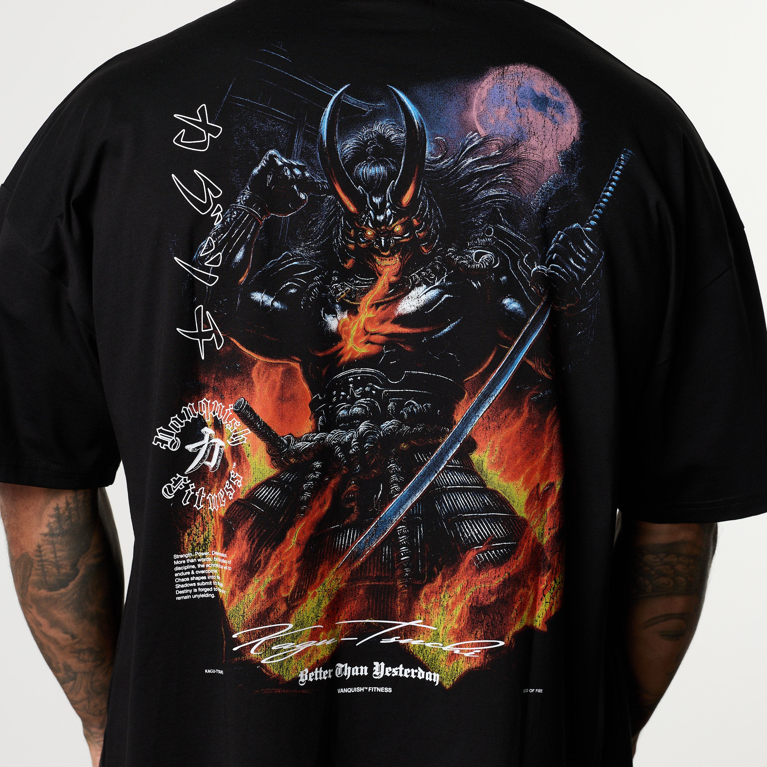 SHINTO GODS Kagu-tsuchi OVERSIZED BOXY T SHIRT