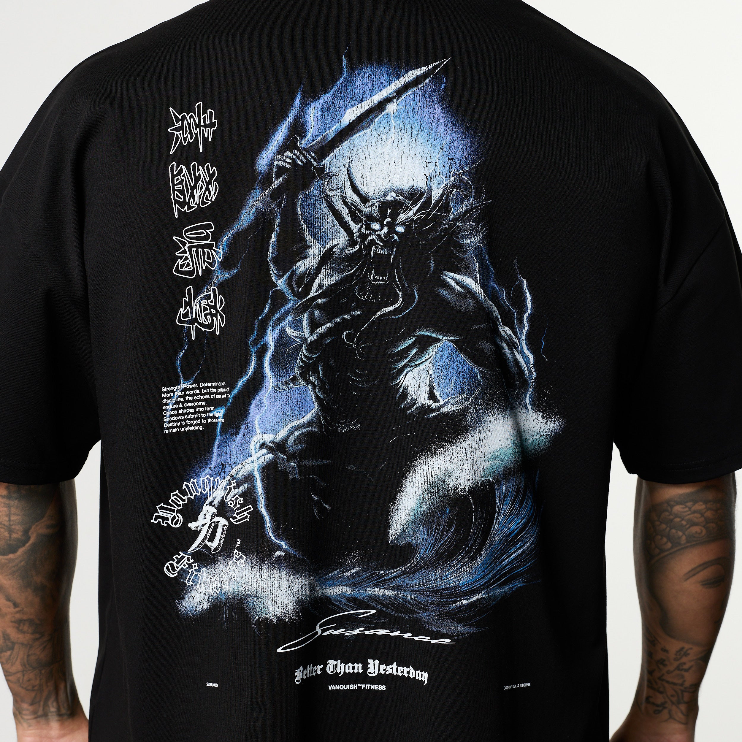 SHINTO GODS Susanoo OVERSIZED BOXY T SHIRT