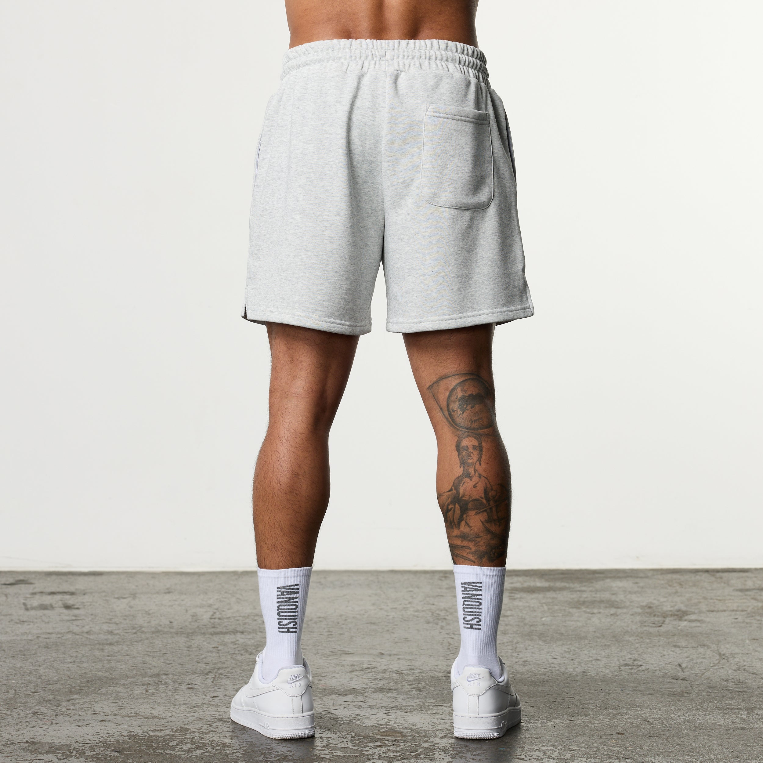 ACADEMY ARCH GREY REGULAR FIT SHORT