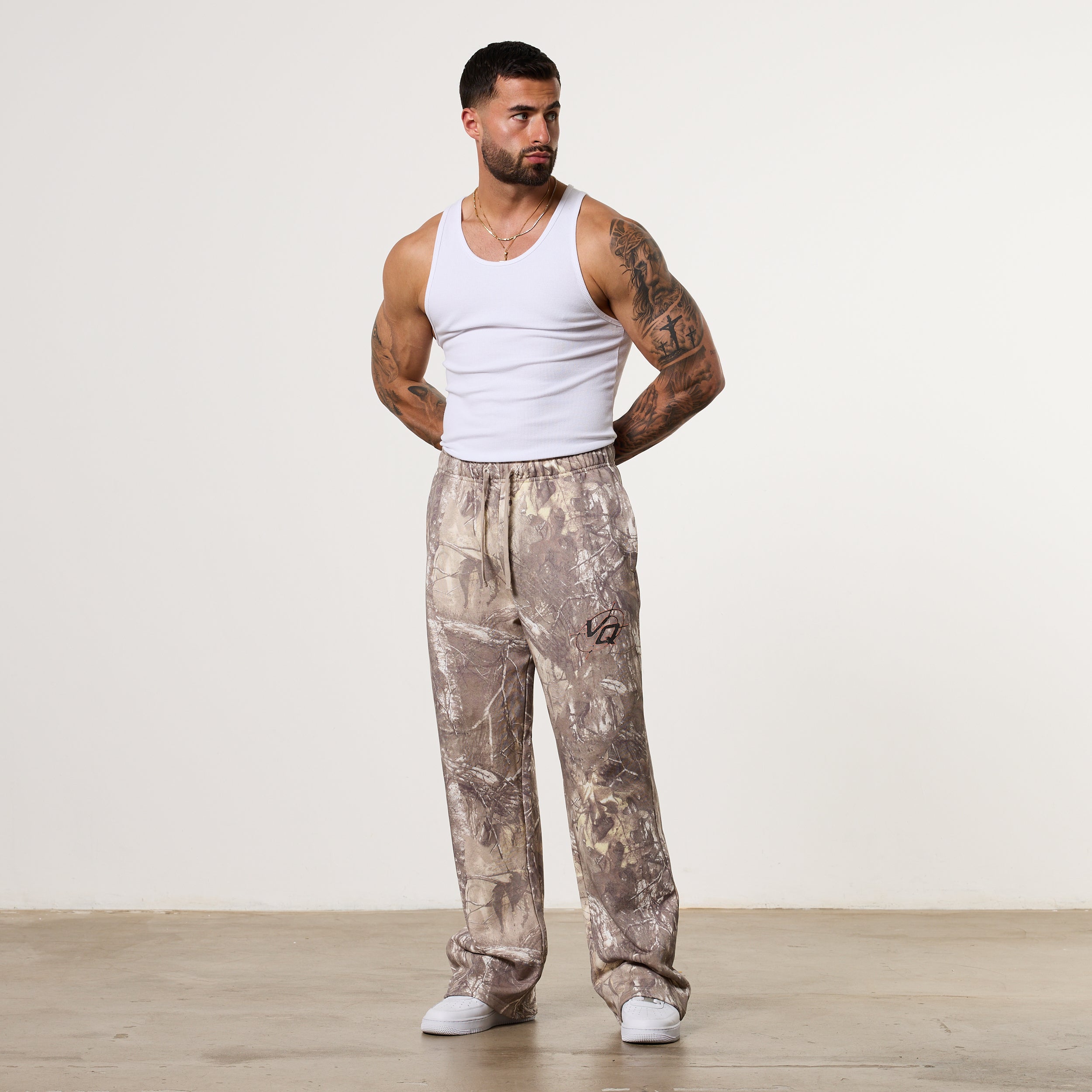 CAMO STONE STRAIGHT LEG SWEATPANTS