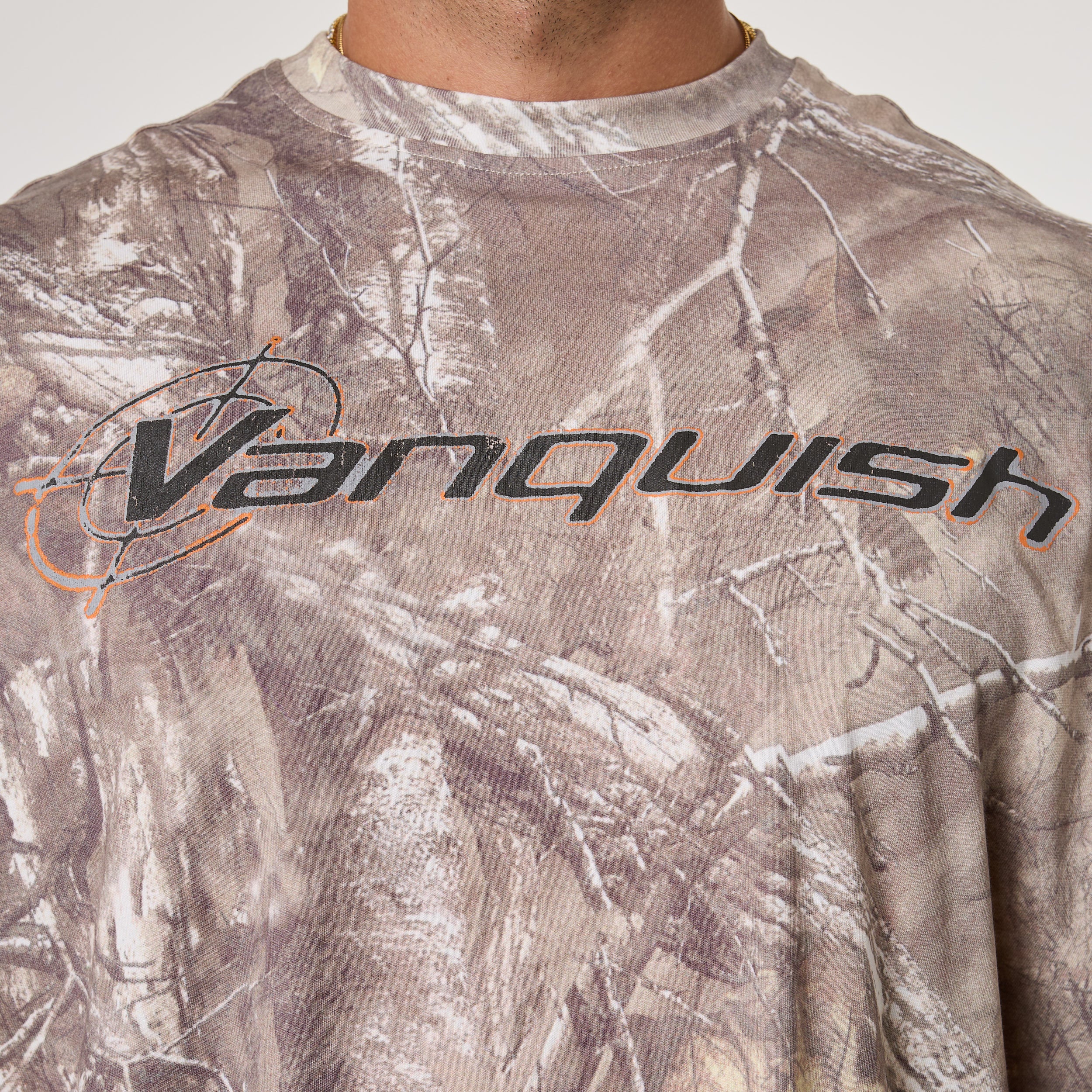 CAMO STONE OVERSIZED BOXY T SHIRT