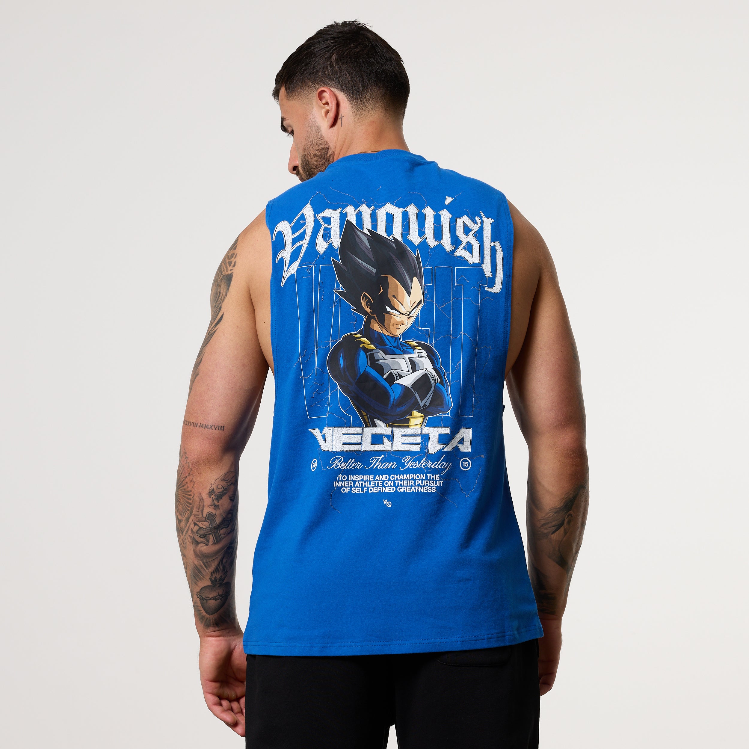 Vanquish DBS Vegeta Blue Sleeveless T-Shirt