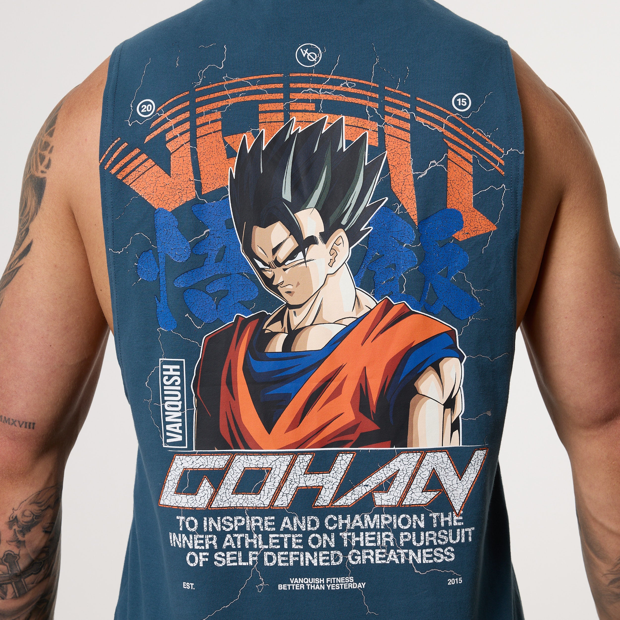 Vanquish DBS Gohan Blue Sleeveless T-Shirt
