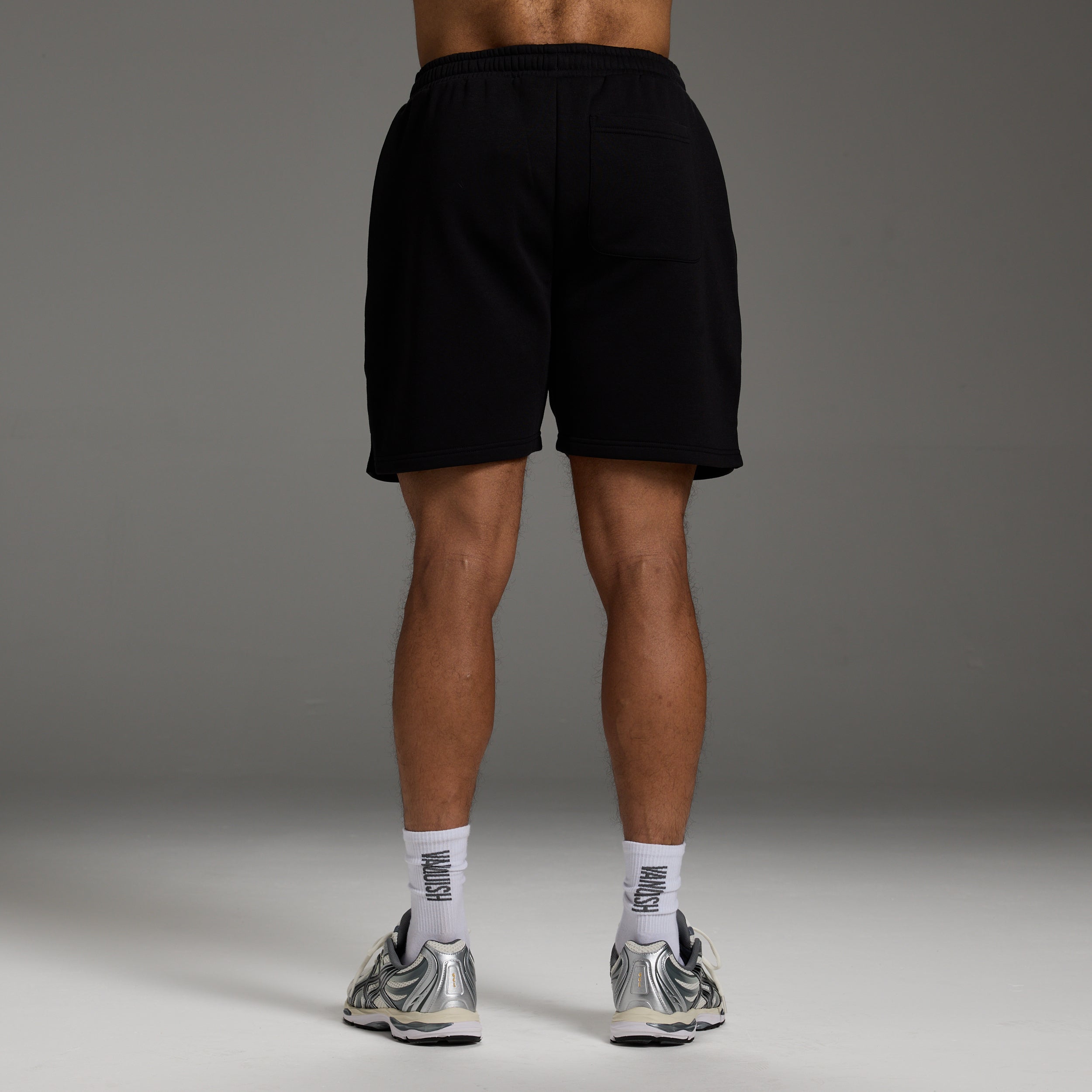 ORIGIN BLACK SWEAT SHORTS