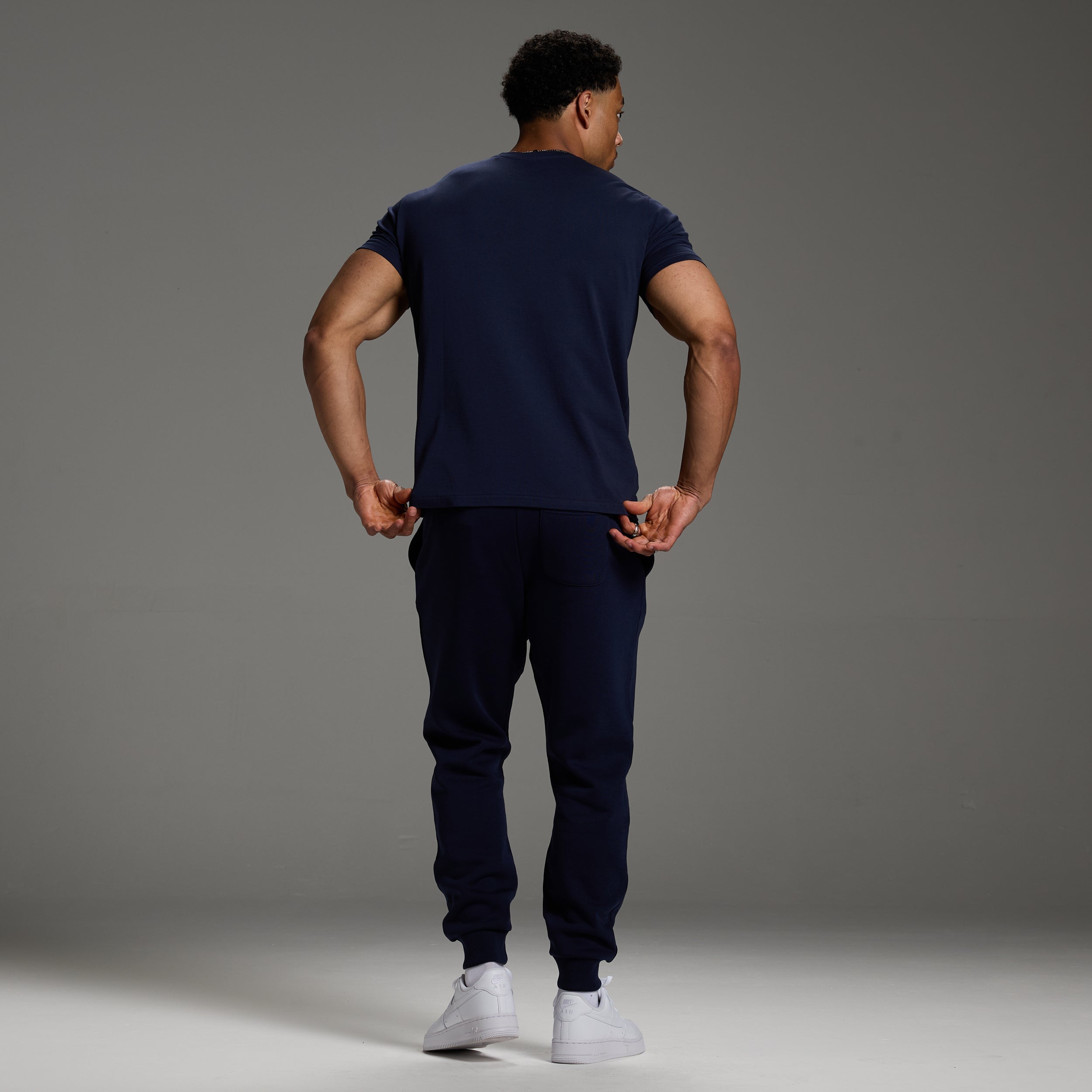 ORIGIN NAVY SLIM FIT T SHIRT