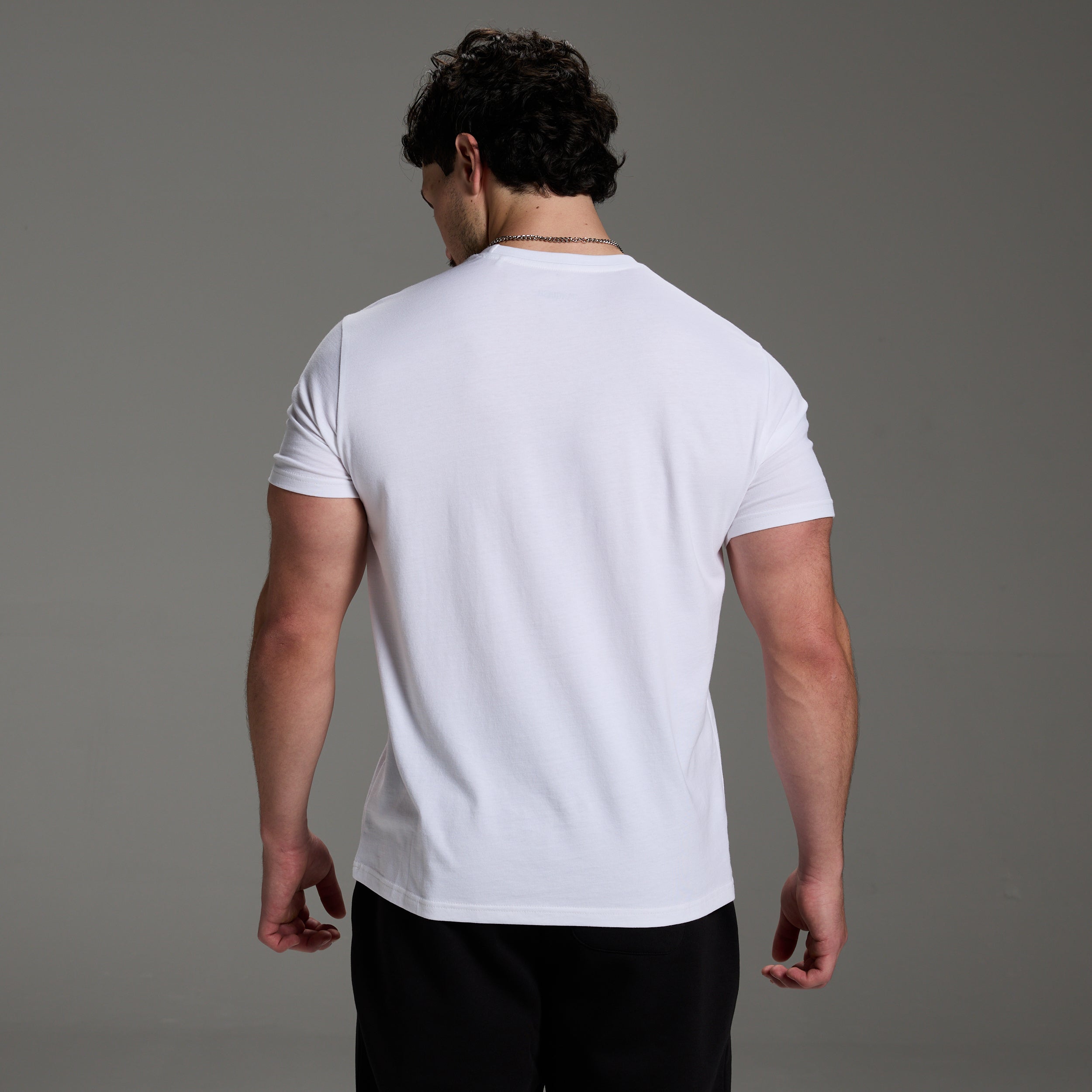 ORIGIN WHITE SLIM FIT T SHIRT