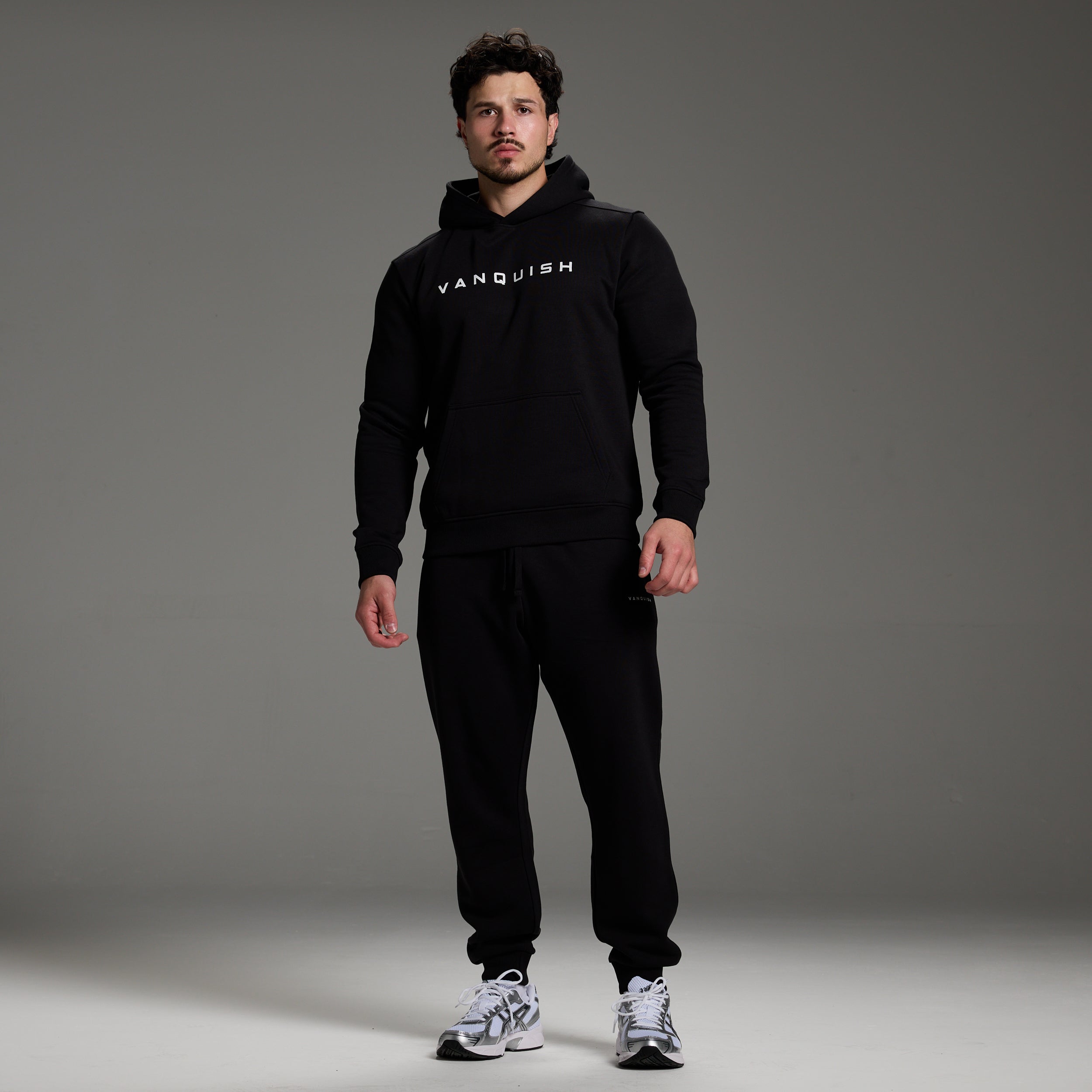 ORIGIN BLACK HOODIE & SWEATPANTS SET