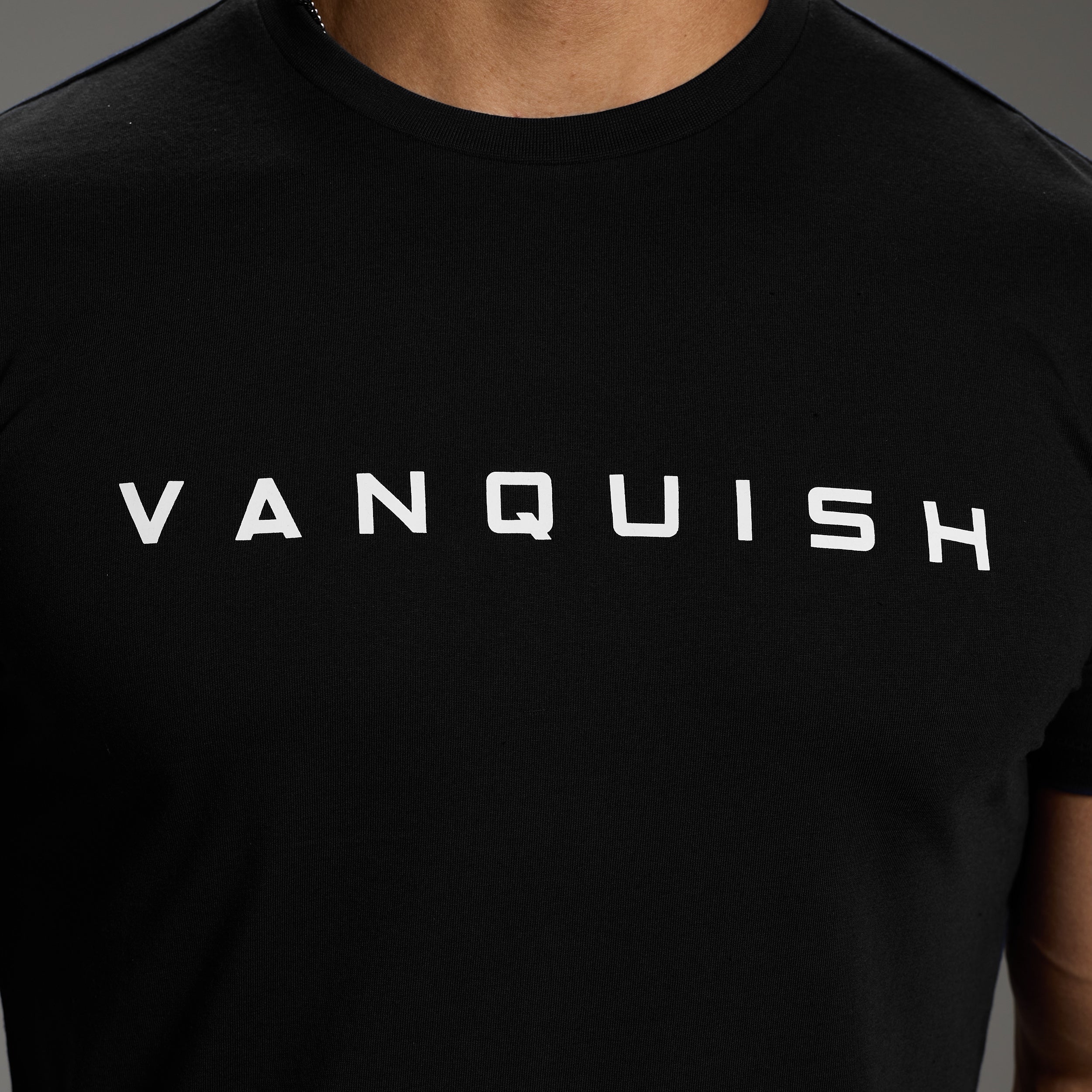 ORIGIN BLACK SLIM FIT T SHIRT