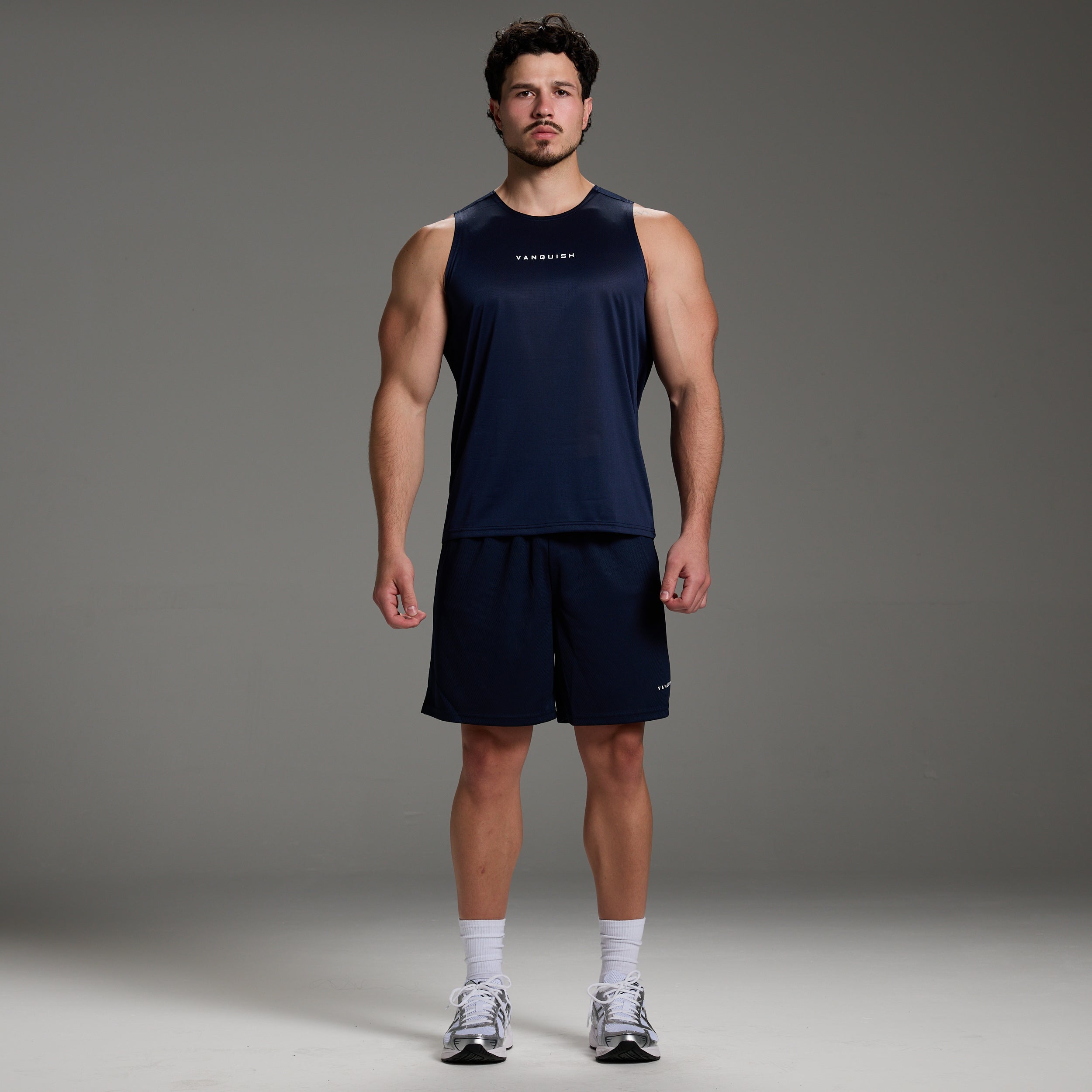 ORIGIN NAVY SLIM FIT PERFORMANCE TANK