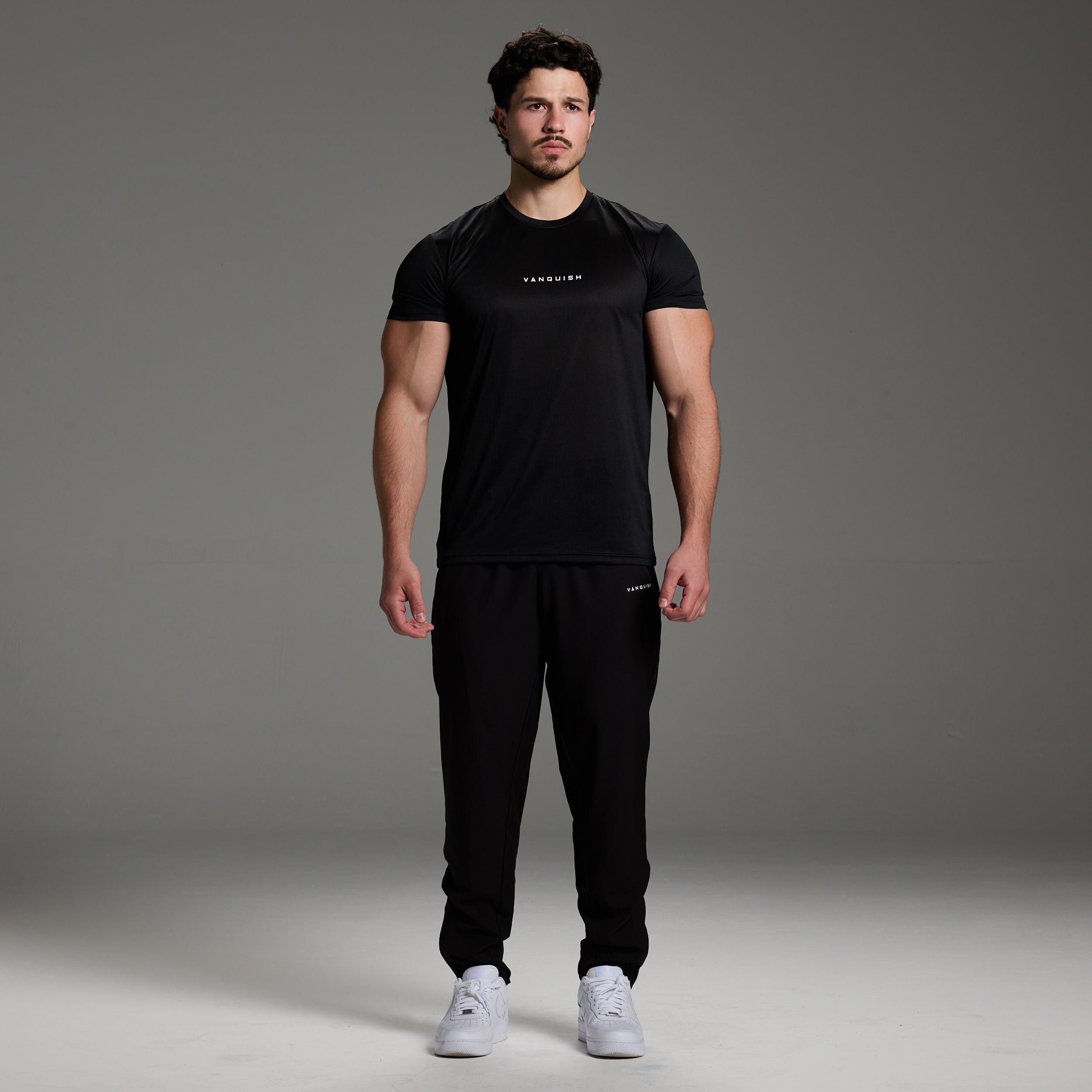 ORIGIN BLACK SLIM FIT PERFORMANCE T SHIRT