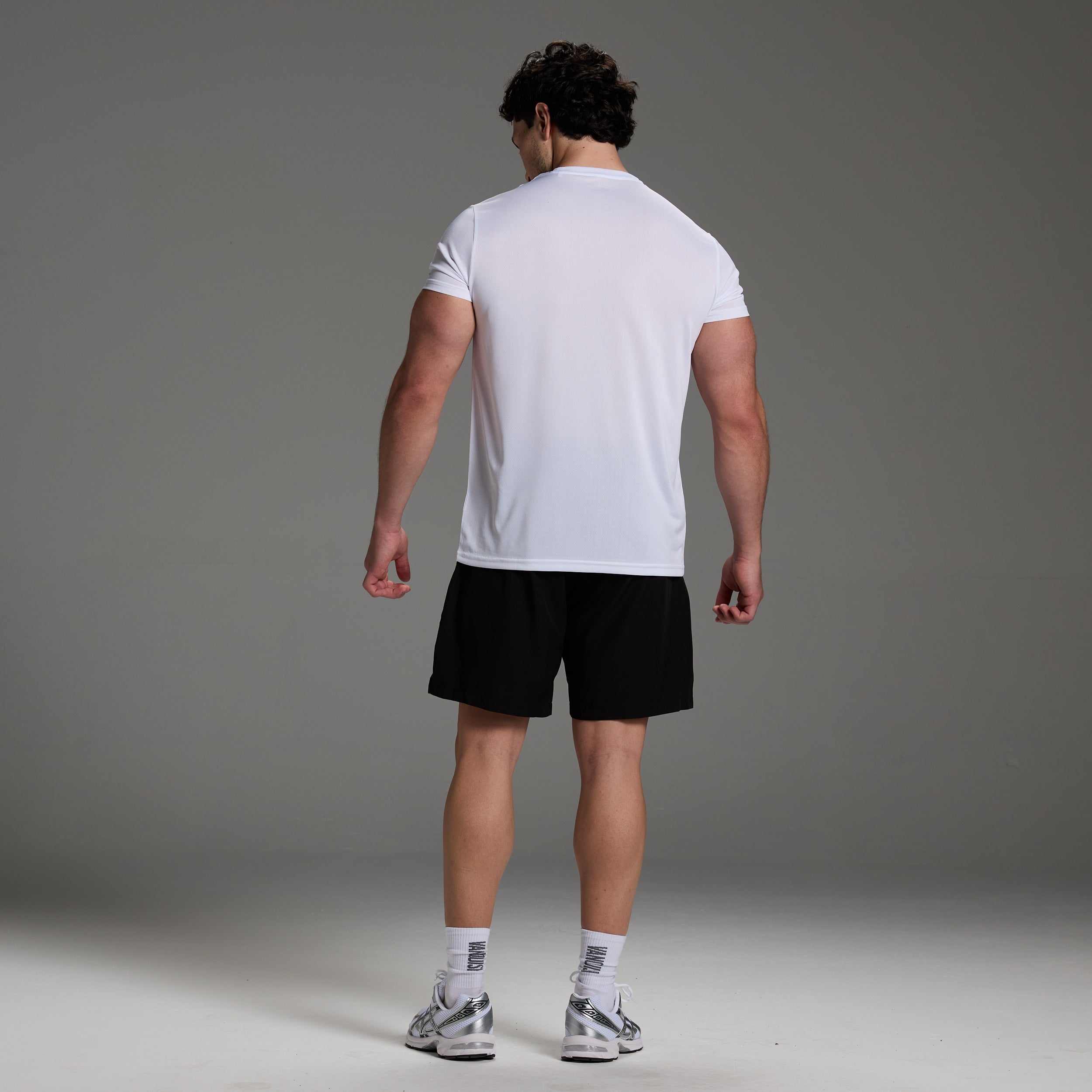 ORIGIN WHITE SLIM FIT PERFORMANCE T SHIRT