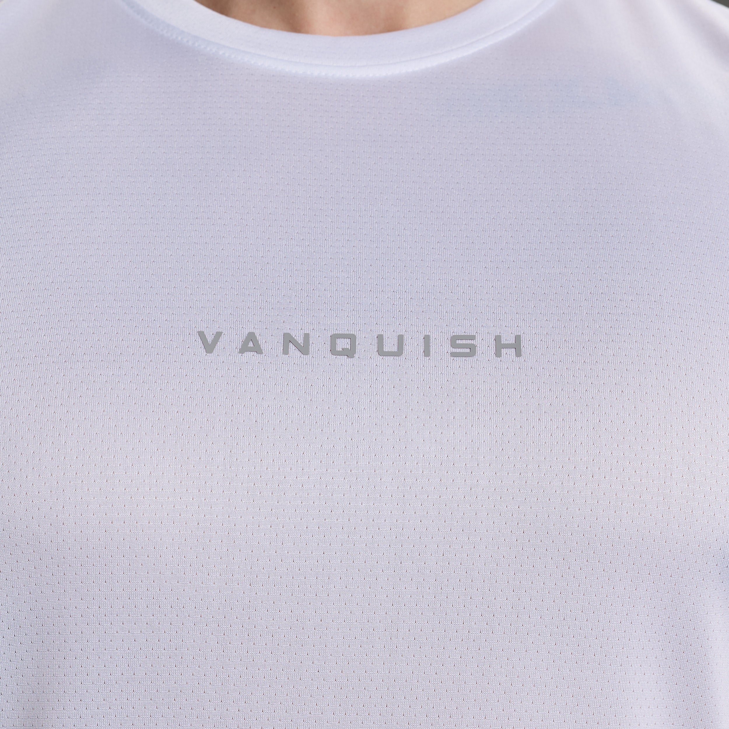 ORIGIN WHITE SLIM FIT PERFORMANCE T SHIRT