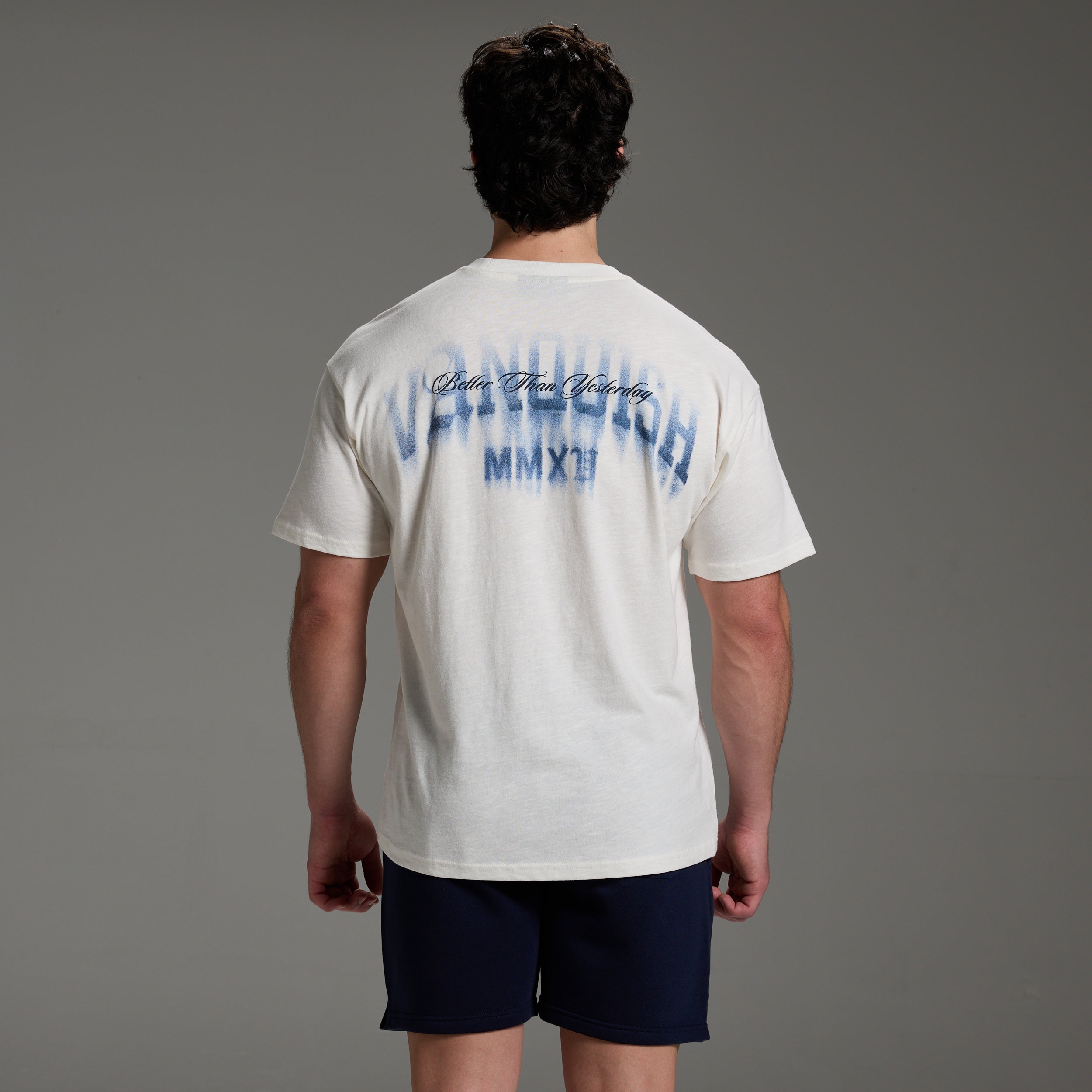 SLUB SANDSTORM ECRU OVERSIZED T SHIRT