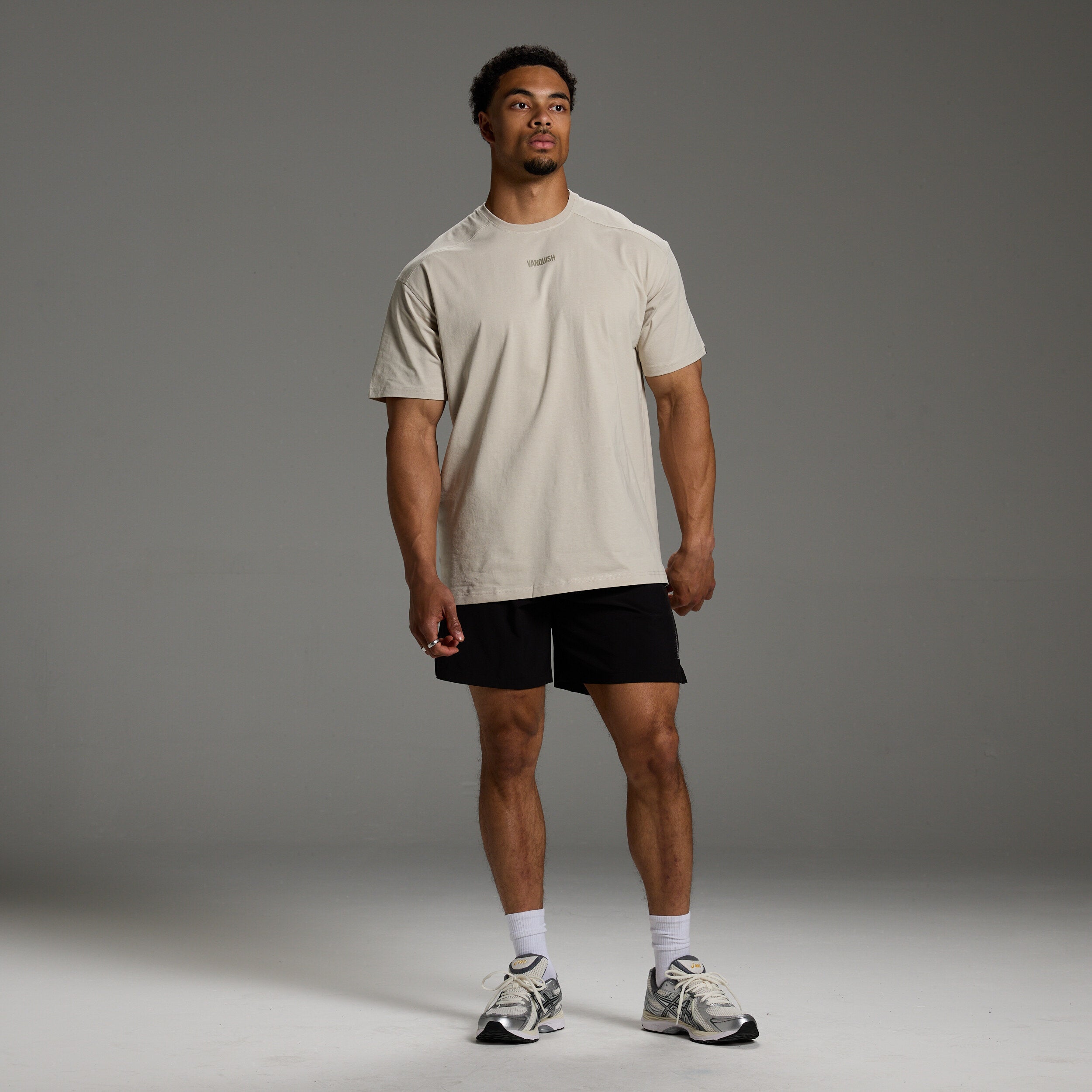 Vanquish Essential Black 7" Performance Shorts