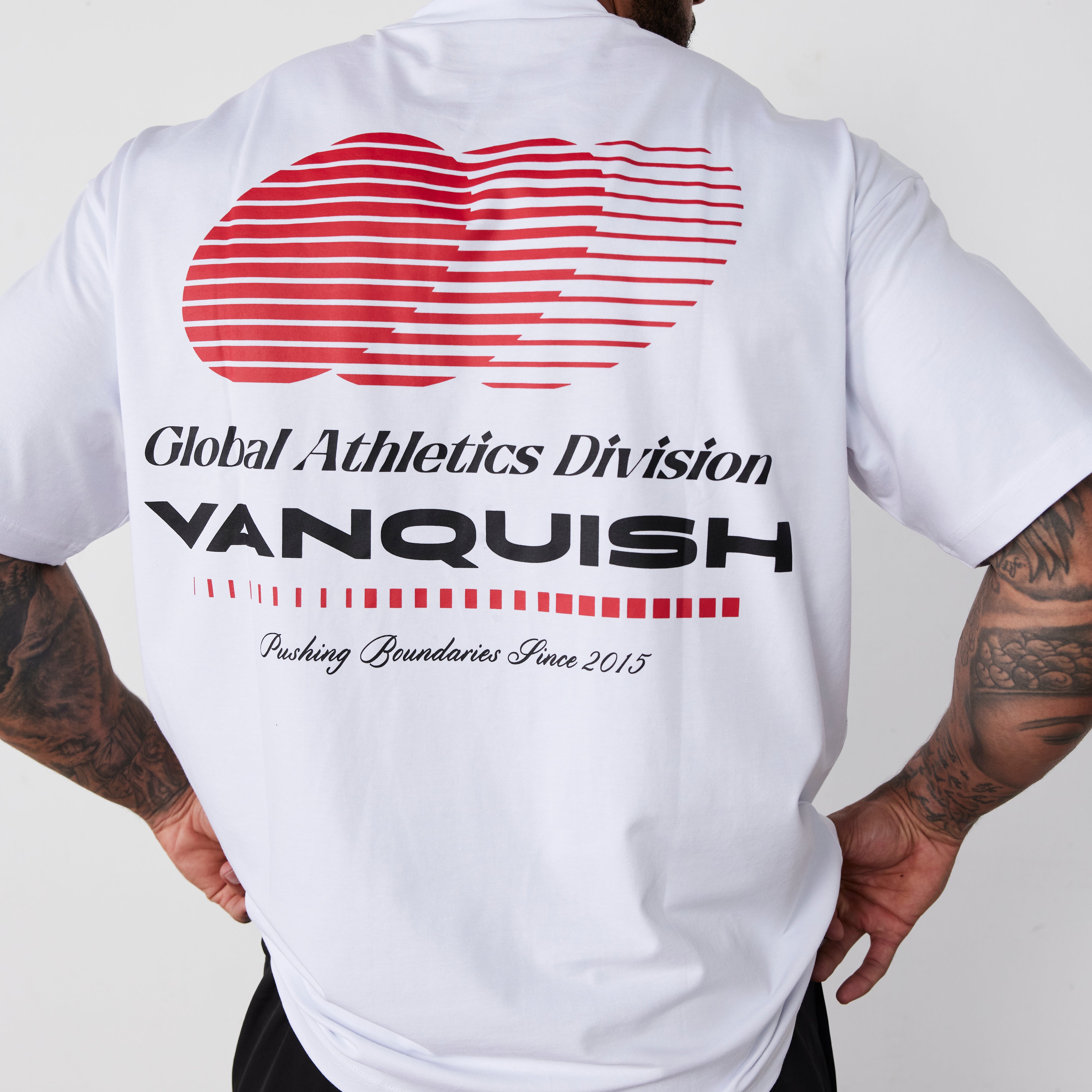 Vanquish TSP White Athletics Division Oversized T Shirt
