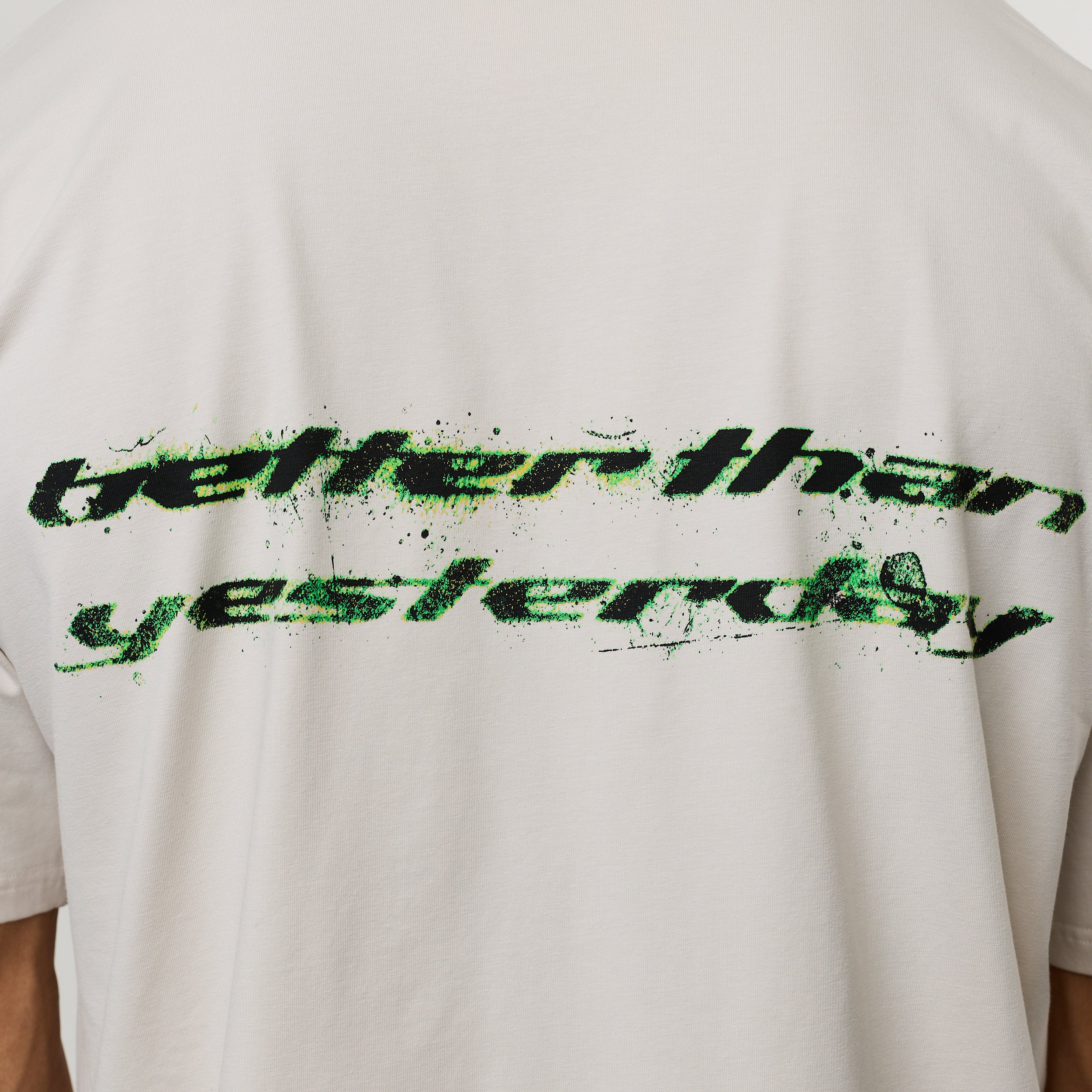 ACID OFF WHITE OVERSIZED T SHIRT