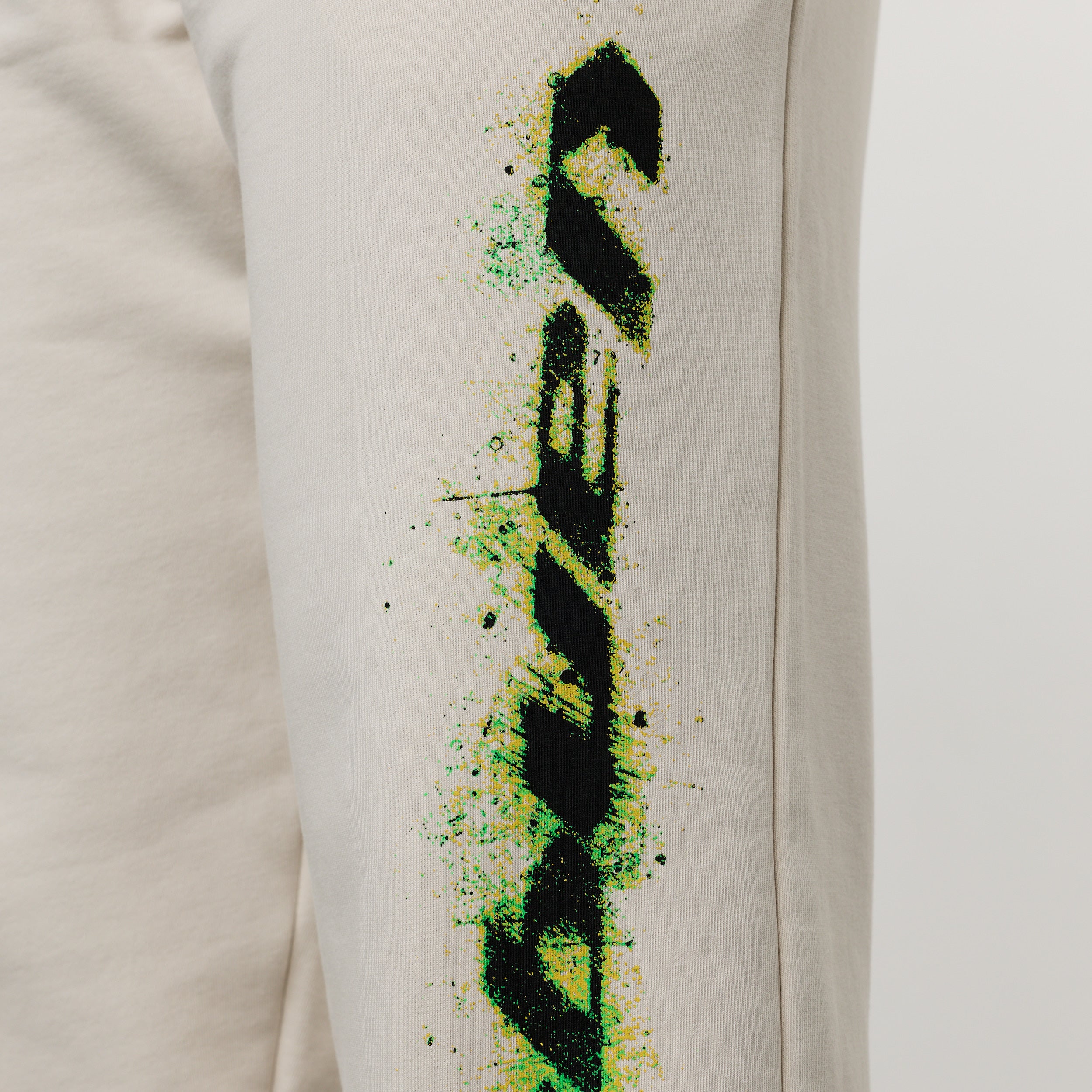 ACID OFF WHITE OVERSIZED SWEATPANTS