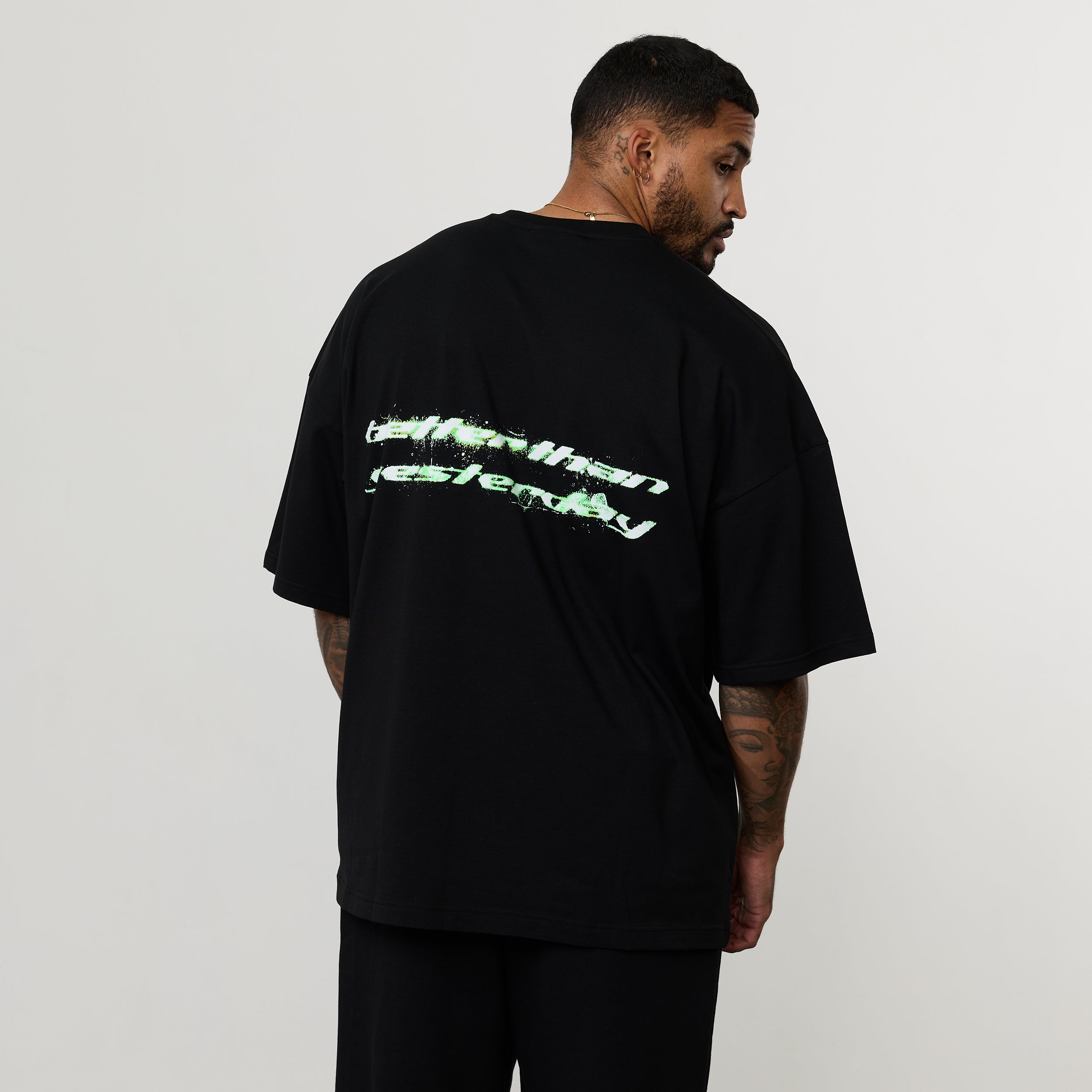 ACID BLACK OVERSIZED T SHIRT