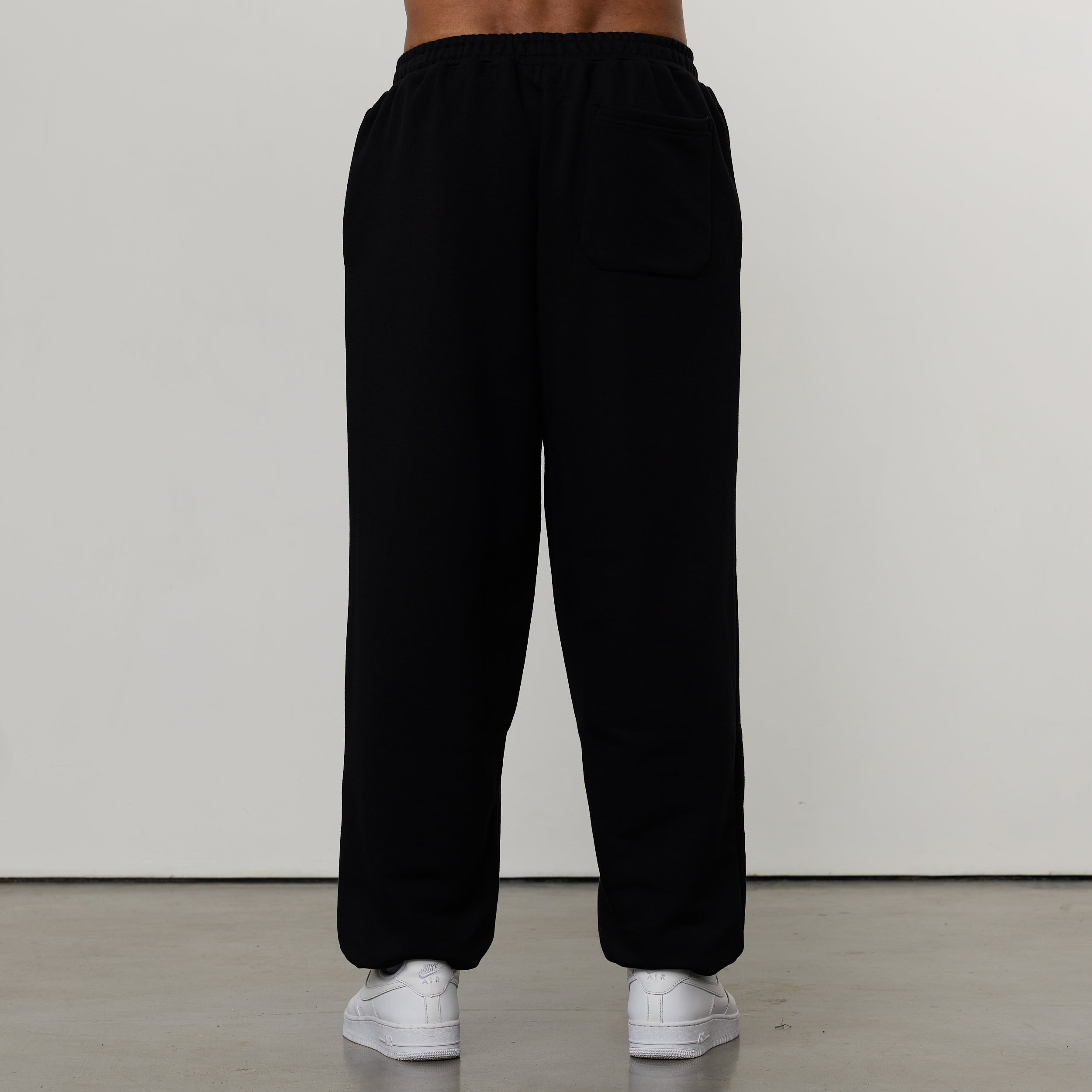 ACID BLACK OVERSIZED SWEATPANTS