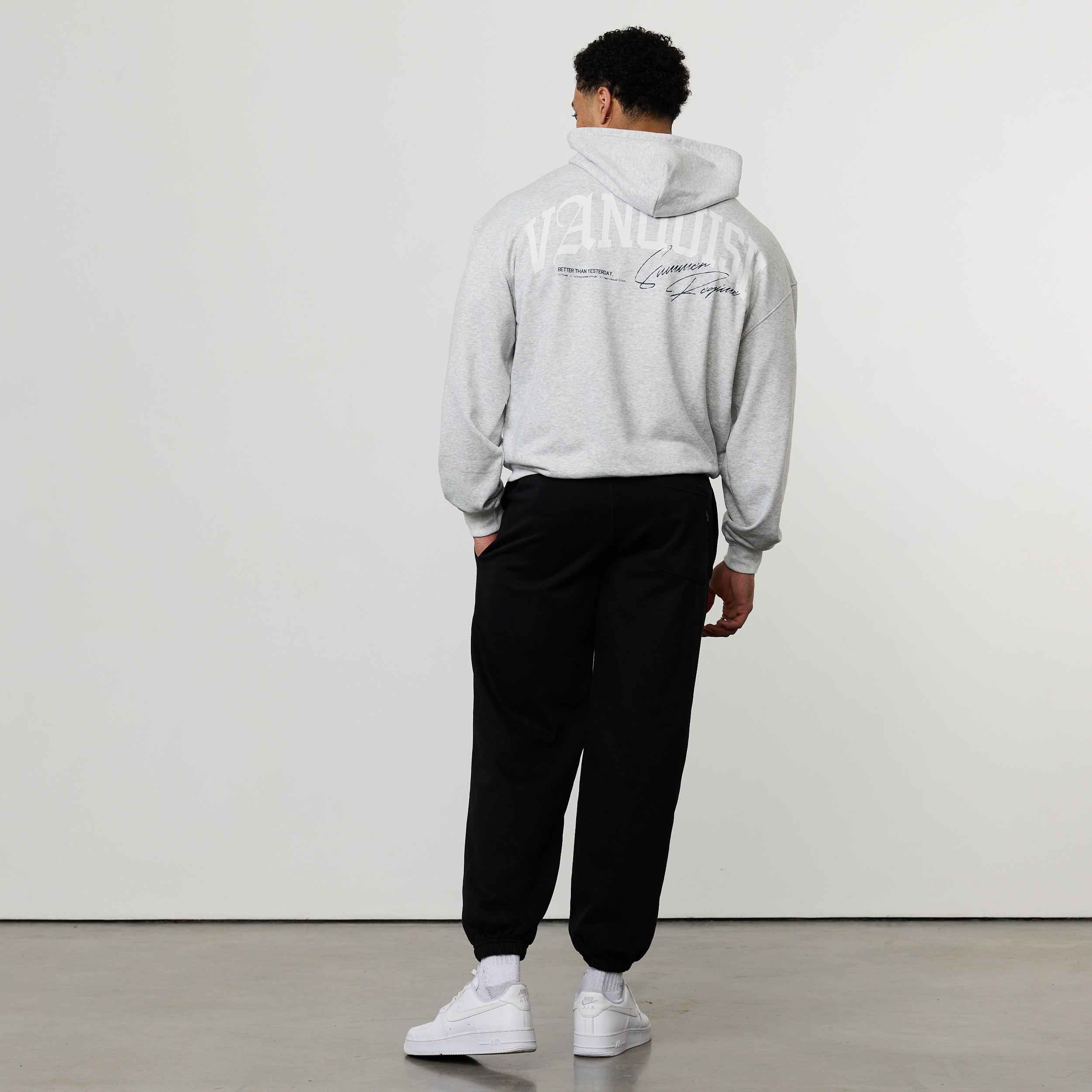REGIME OAT MARL OVERSIZED HOODIE