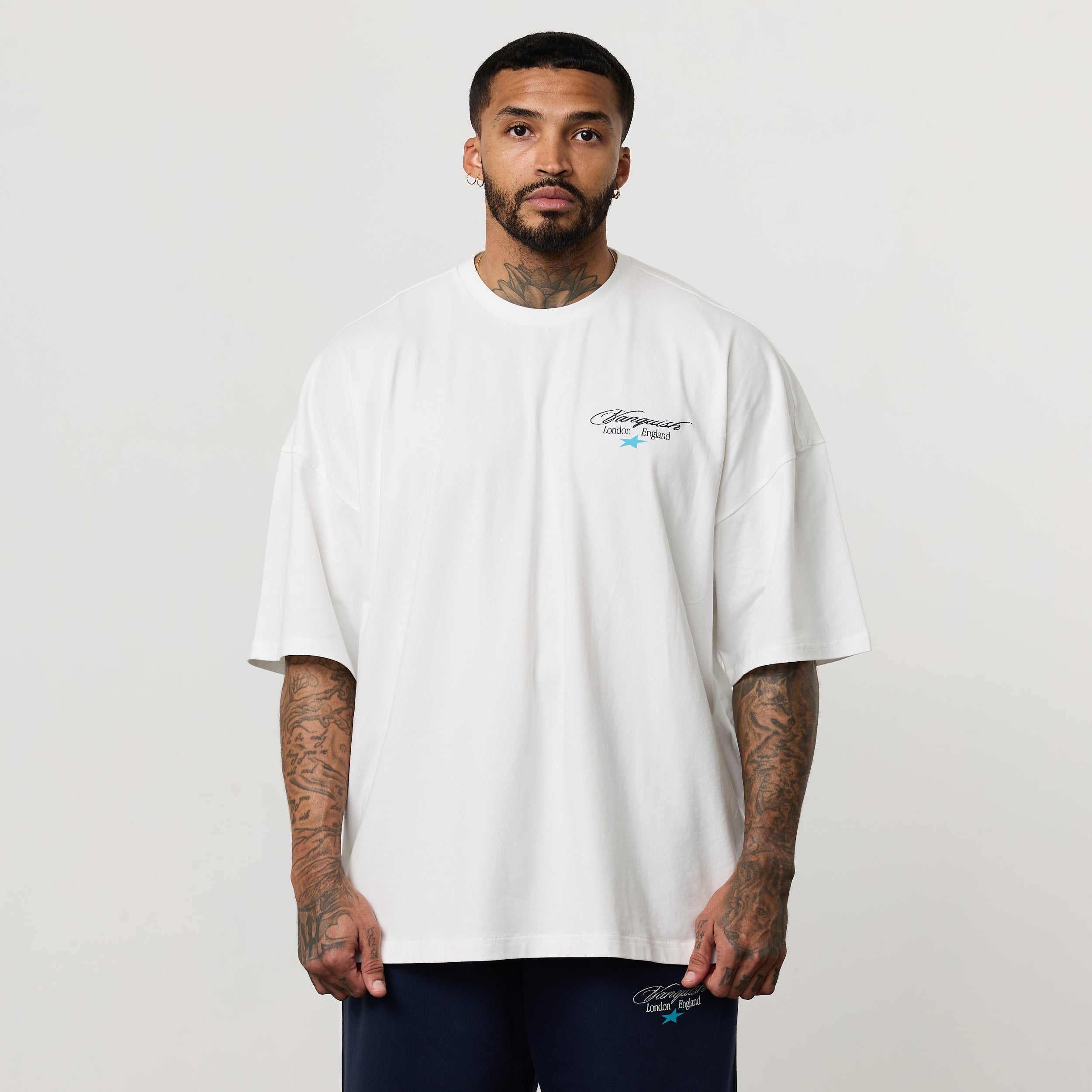 ACONITE WHITE OVERSIZED T SHIRT